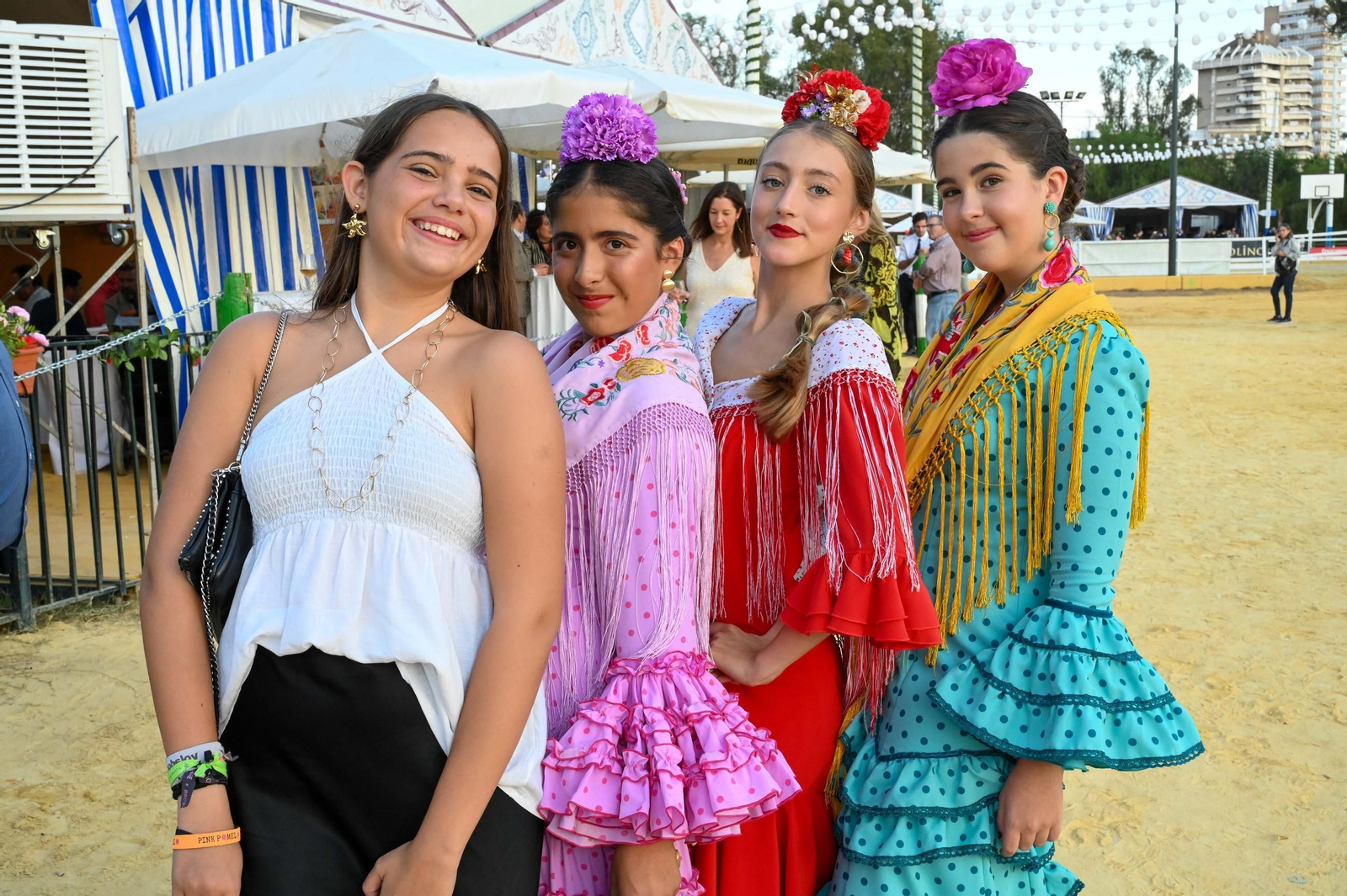 Imágenes del ambiente en la tarde de la Feria Del Caballo 2025 el día viernes 10 de octubre 