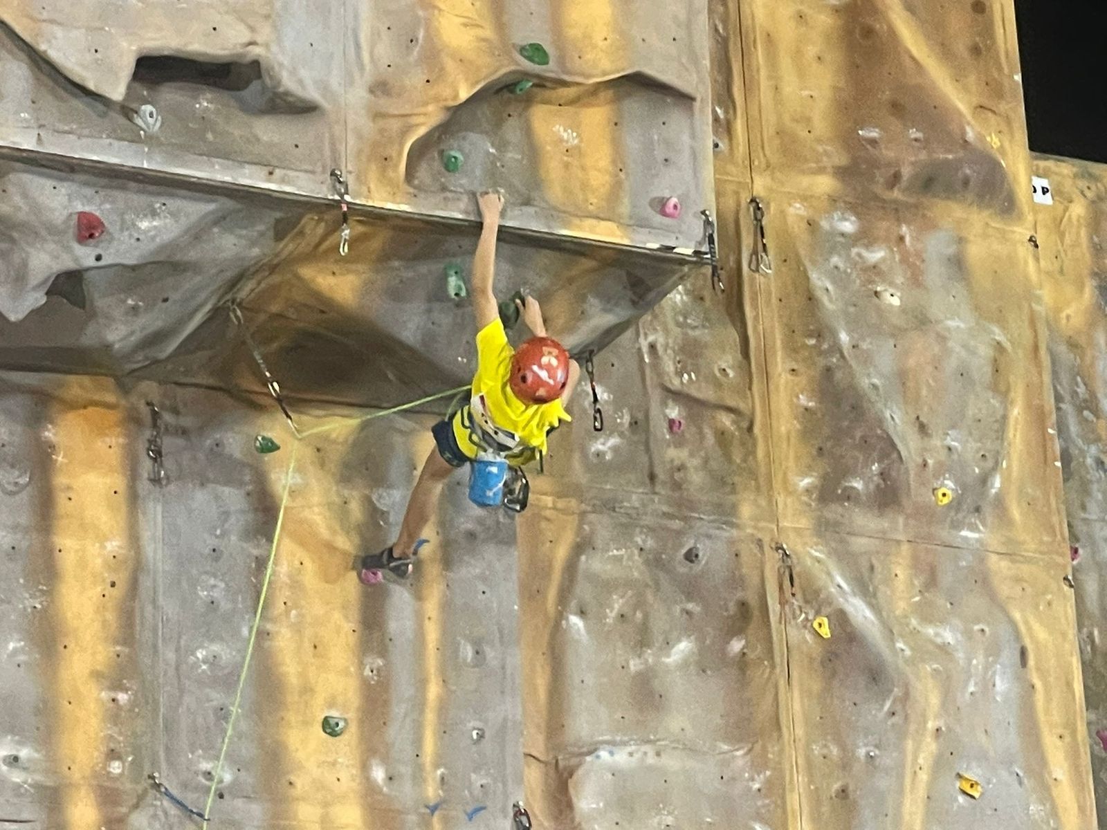 Una prueba de escalada en la Copa de Andalucía.