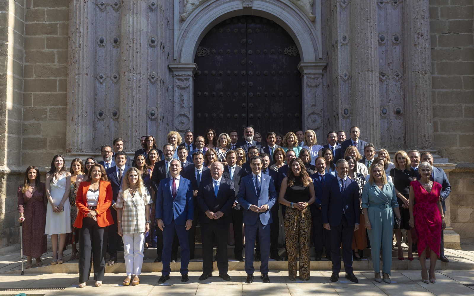 La constitución del Parlamento andaluz, todas las imágenes
