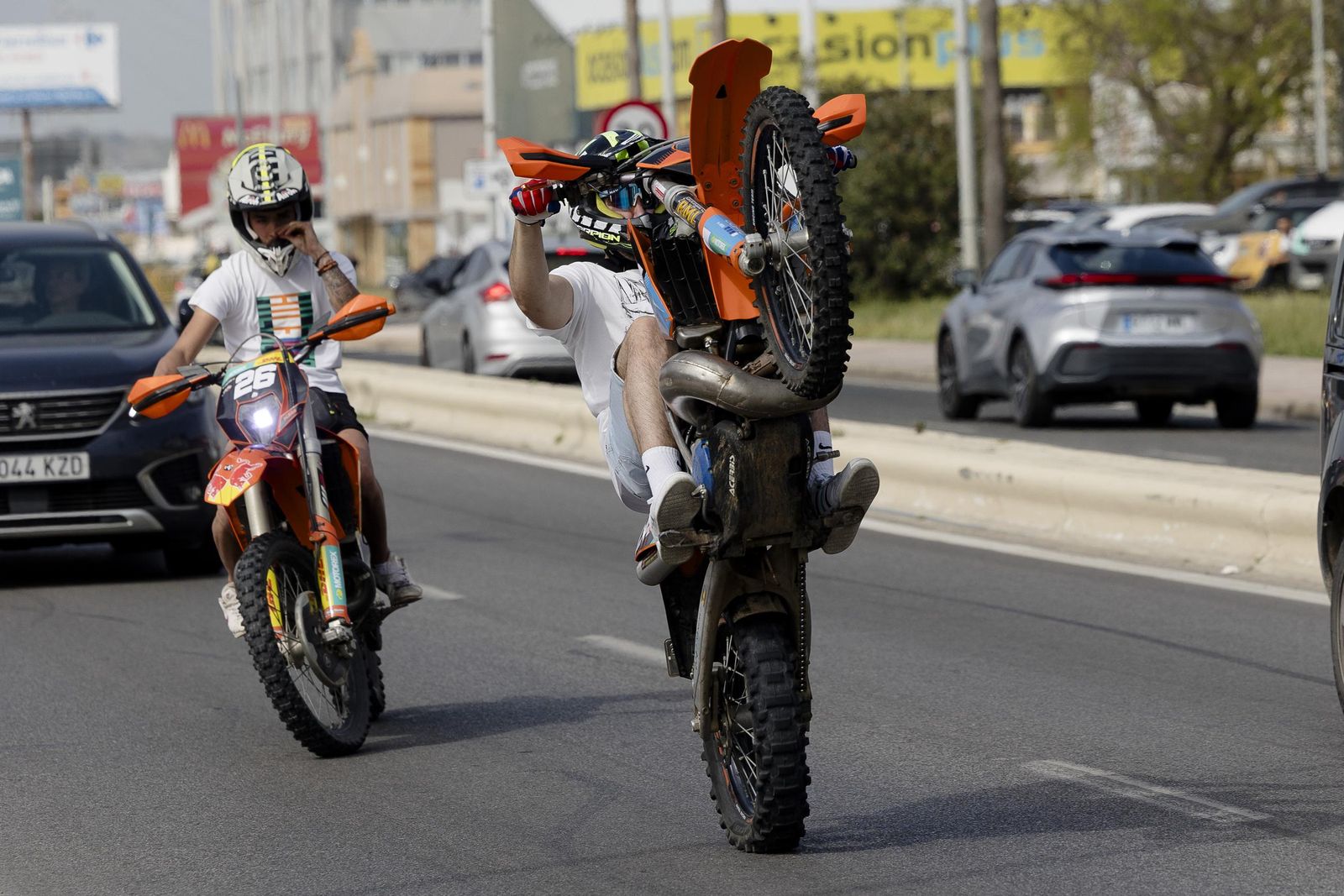 Las imágenes del viernes de Motorada en El Puerto por el Gran Premio de Motociclismo de Jerez 2025