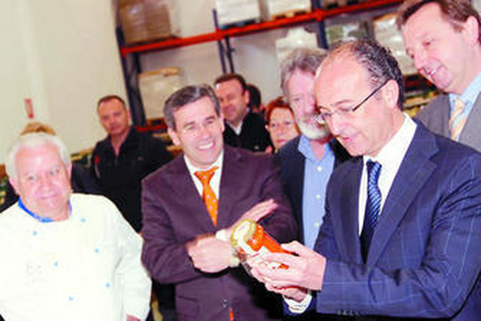 Martín Soler, junto a Pedro Caparrós, Antonio Gázquez, Juan Deus y Manuel Recio.