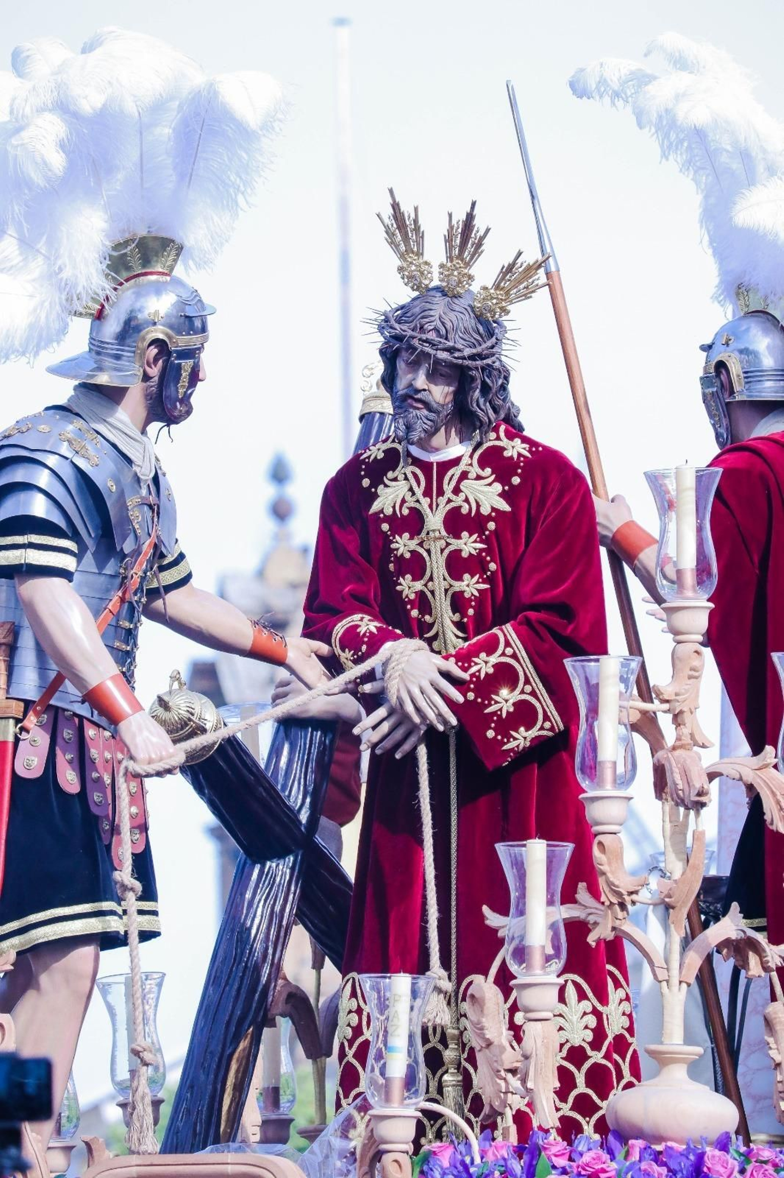 La imagen de Jesús de la Abnegación se realizó en el año 2012