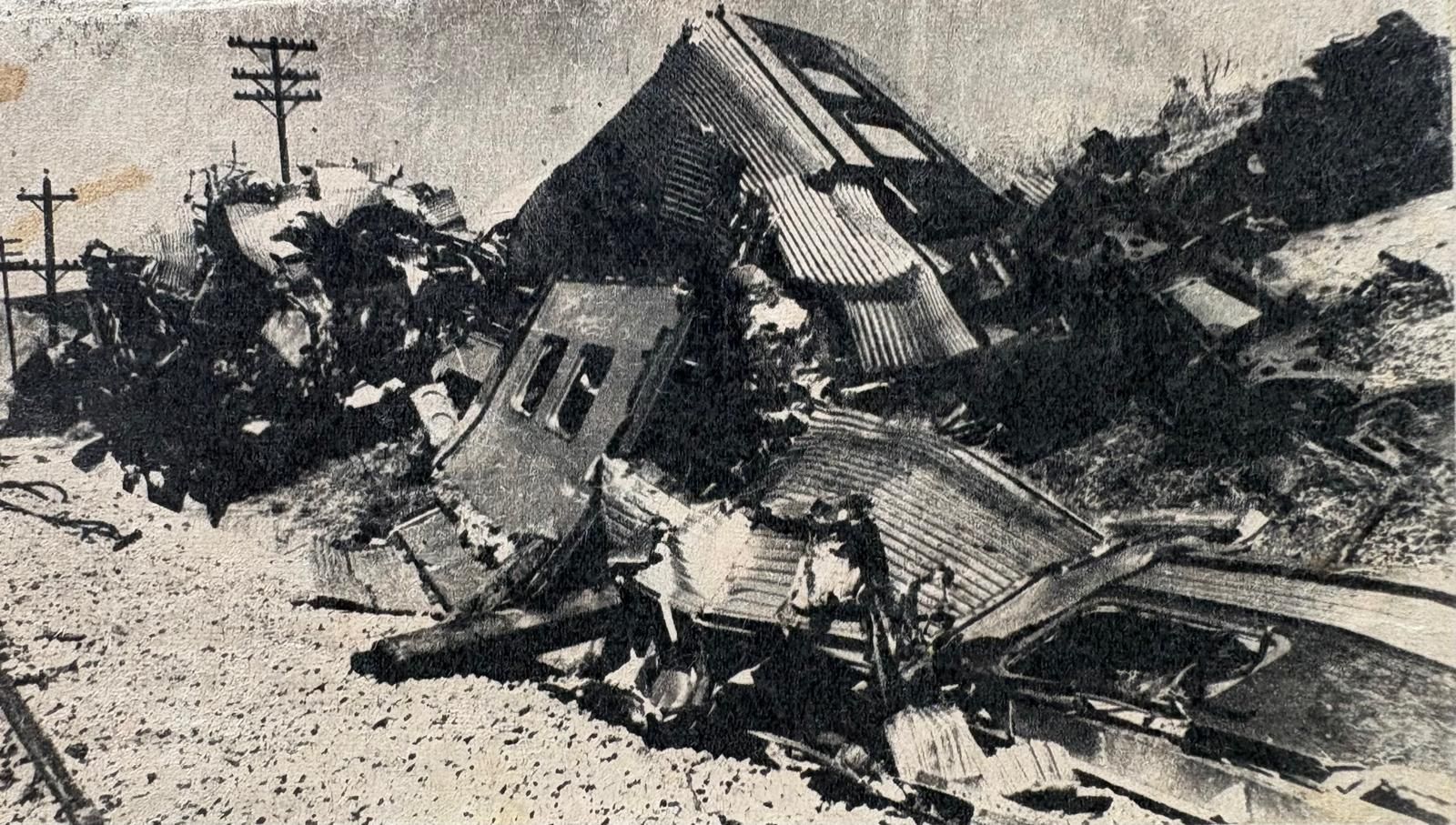 Imágenes del accidente.