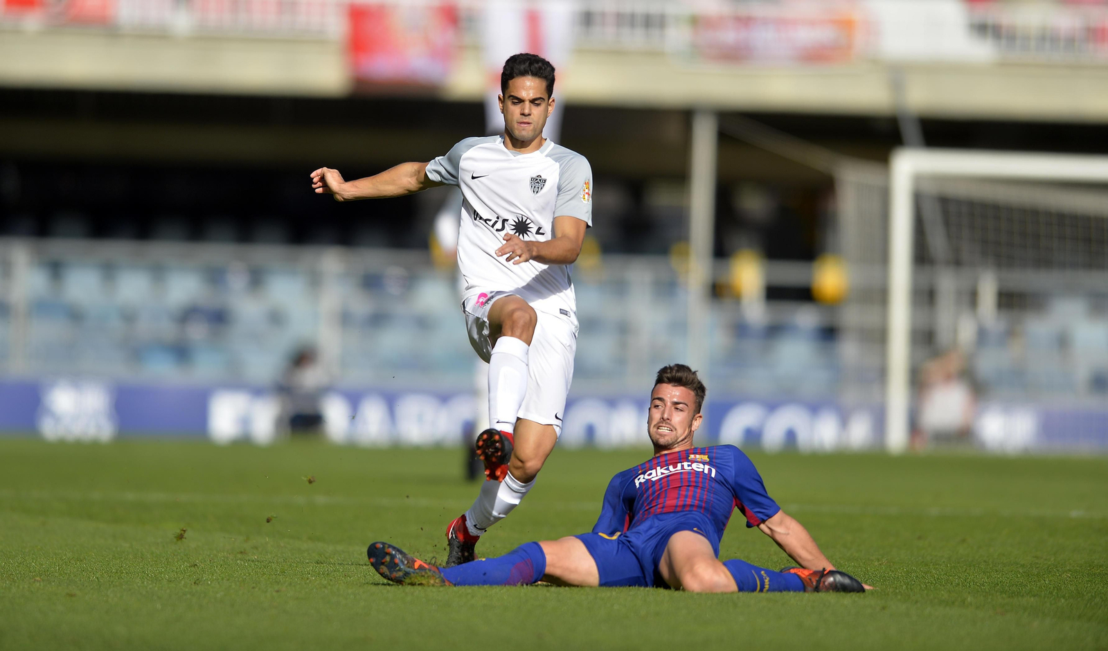 Las imágenes del Barcelona B- UD Almería