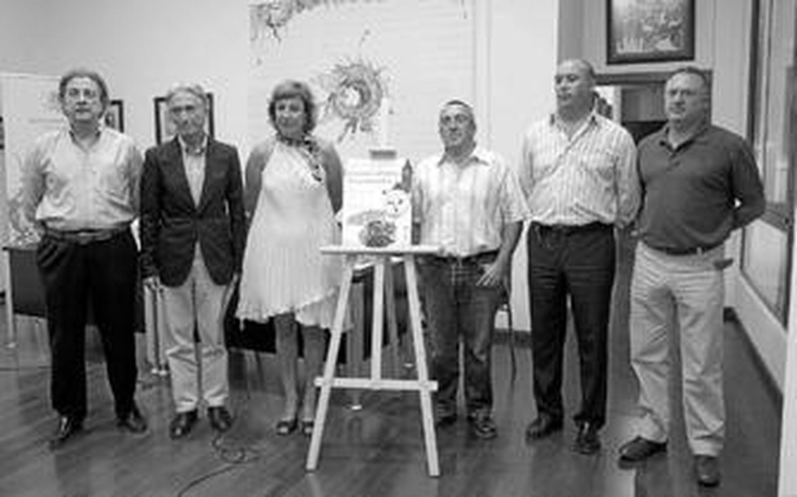 Encarna Páez, alcaldesa de Villanueva de Tapia, asistió a la presentación.