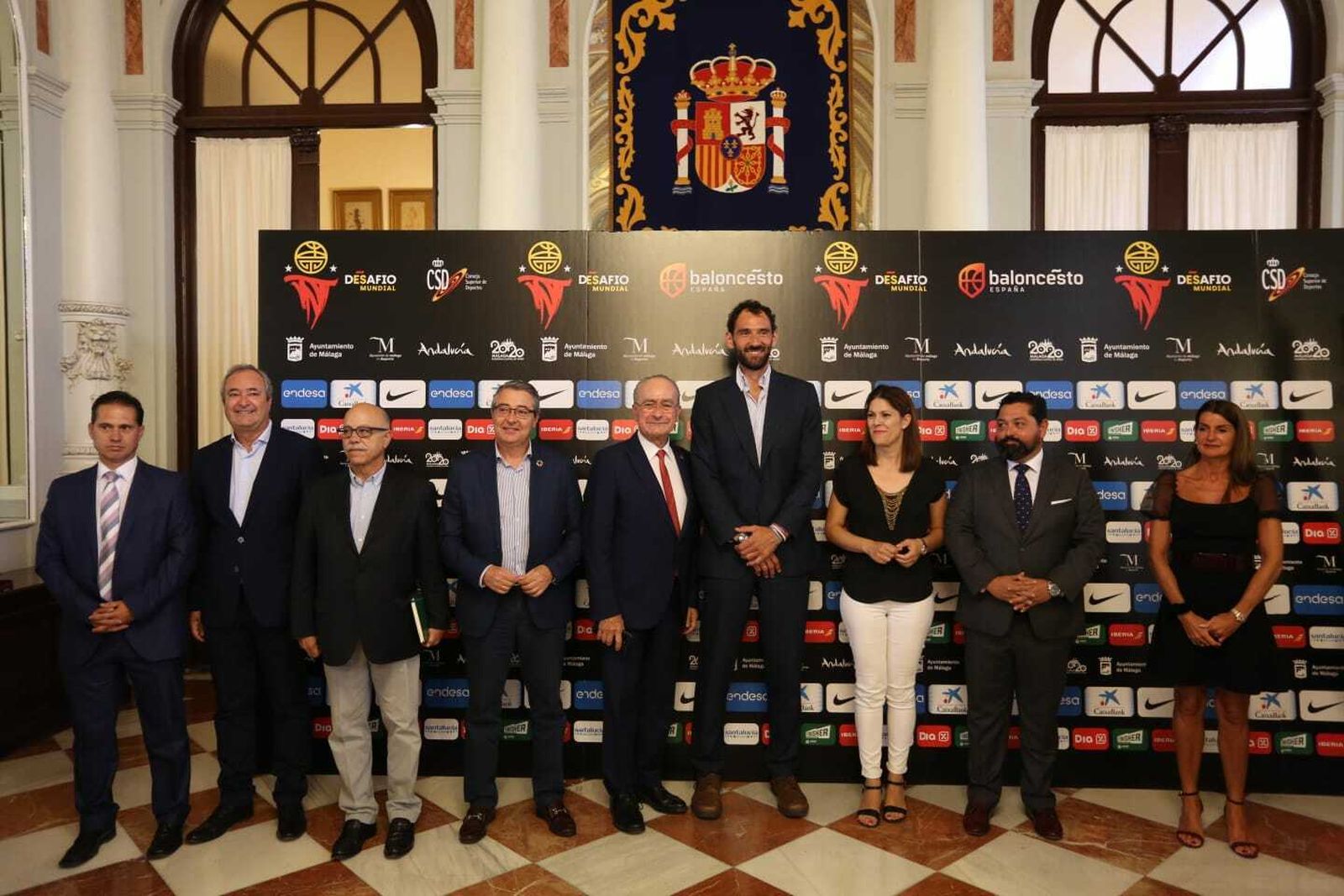 Las fotos de la presentación del Torneo de Málaga