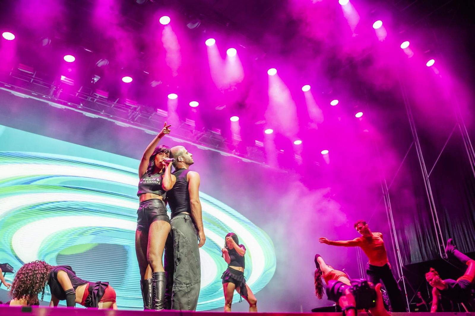 El concierto de Aitana en Roquetas de Mar, en imágenes