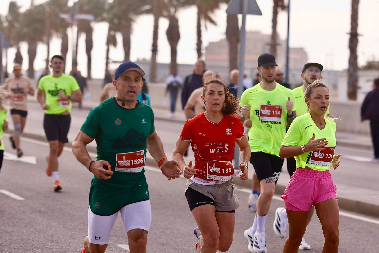 La Brunch Run del Maratón de Málaga, en imágenes