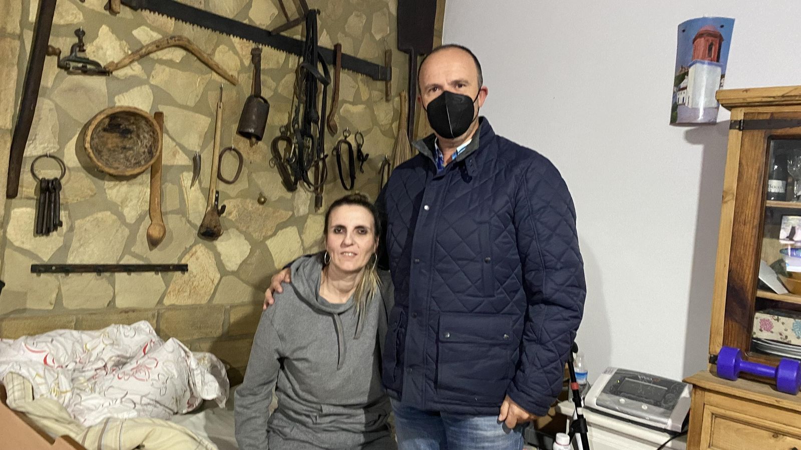 Gema Salas y Carmelo Justicia.