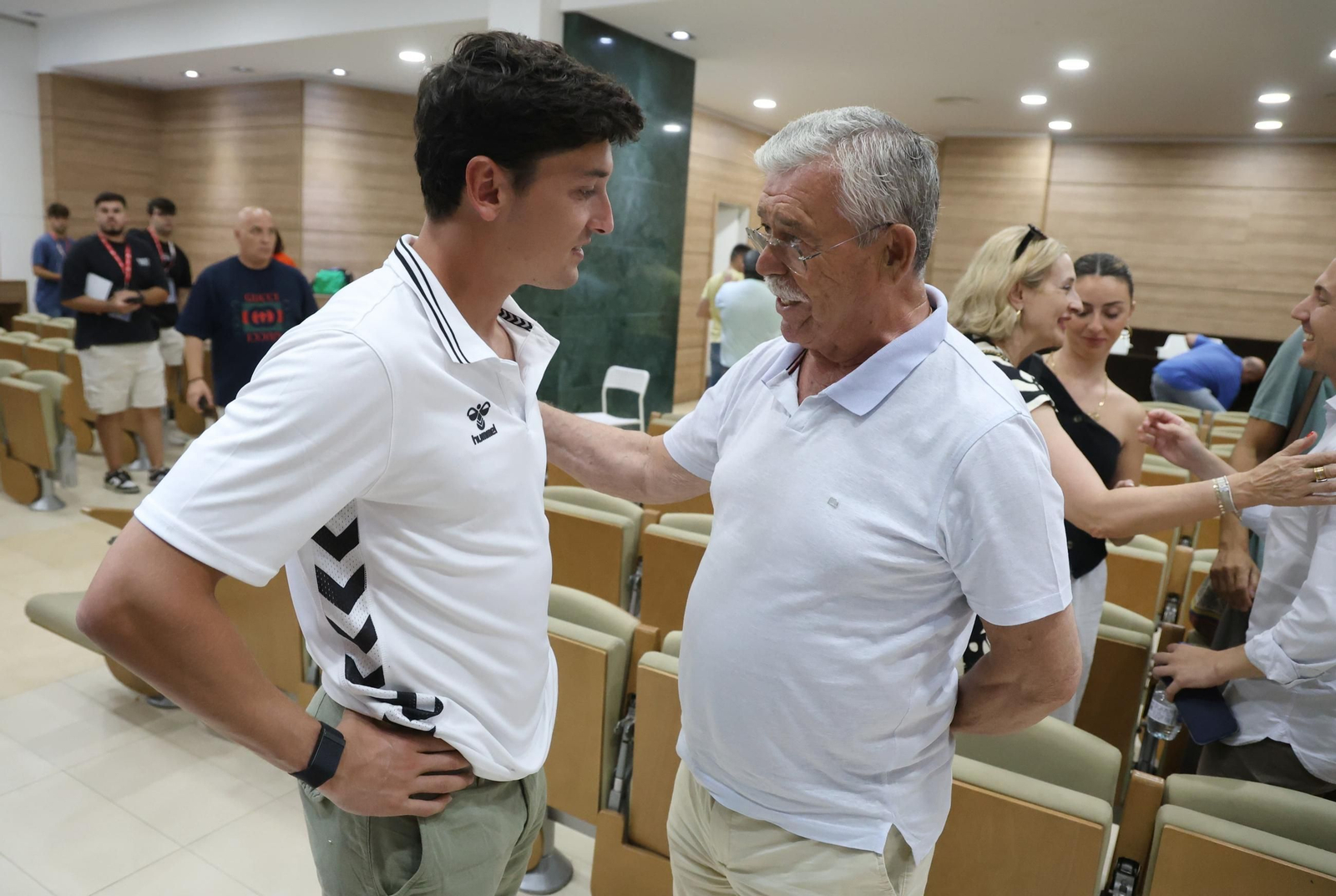 Carlos Dotor, su puesta de largo con el Málaga CF