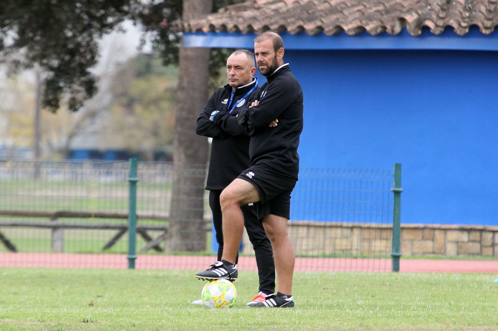 Primer entrenamiento de Josu Uribe con el Xerez DFC