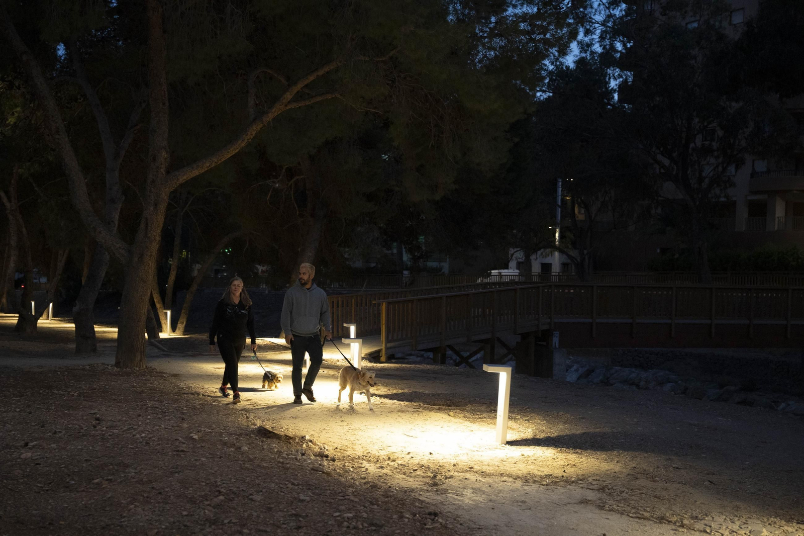 Las imágenes de la inauguración de la primera fase de la adecuación de la Rambla San Antonio de Aguadulce