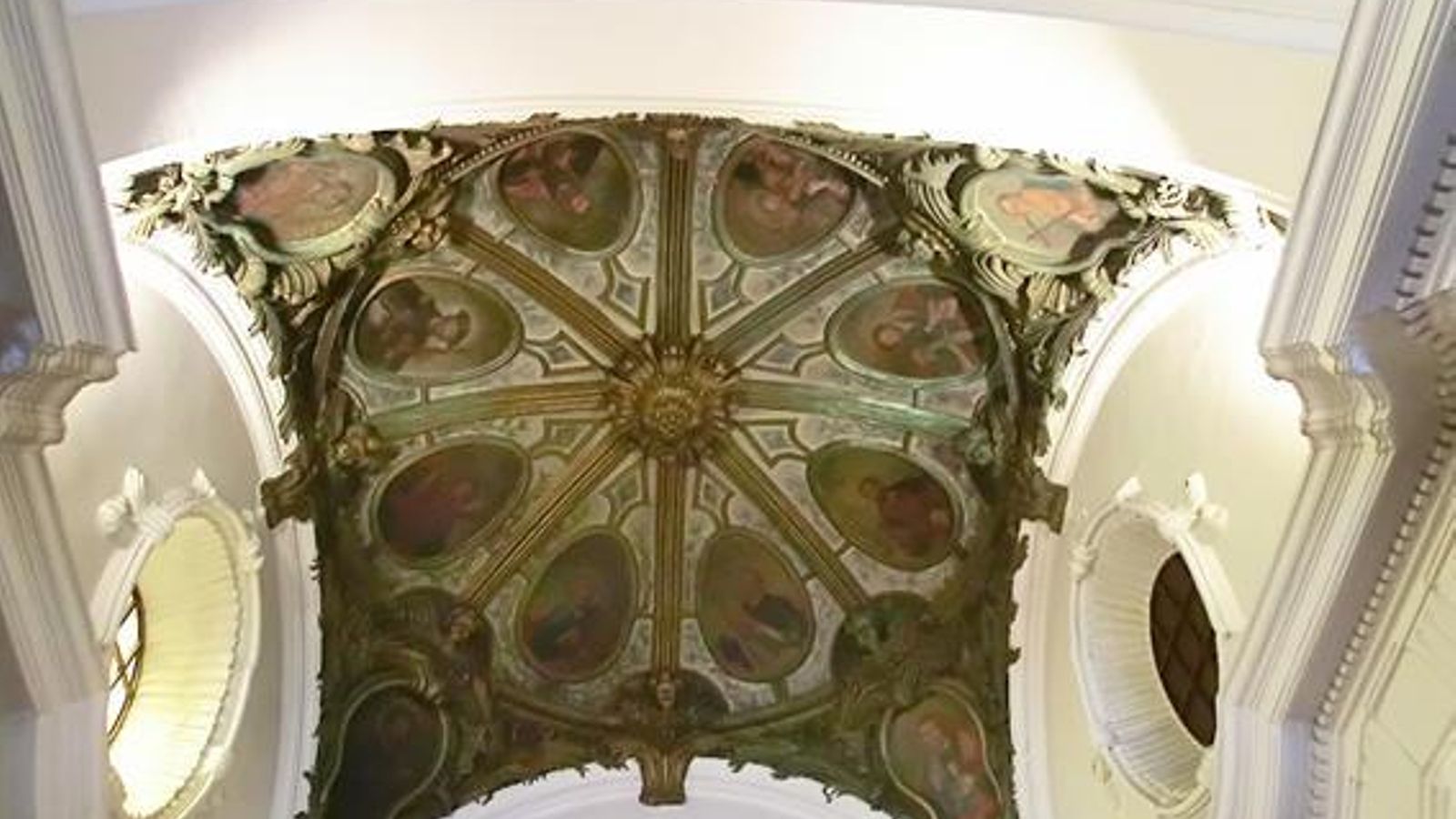 Bóveda del presbiterio