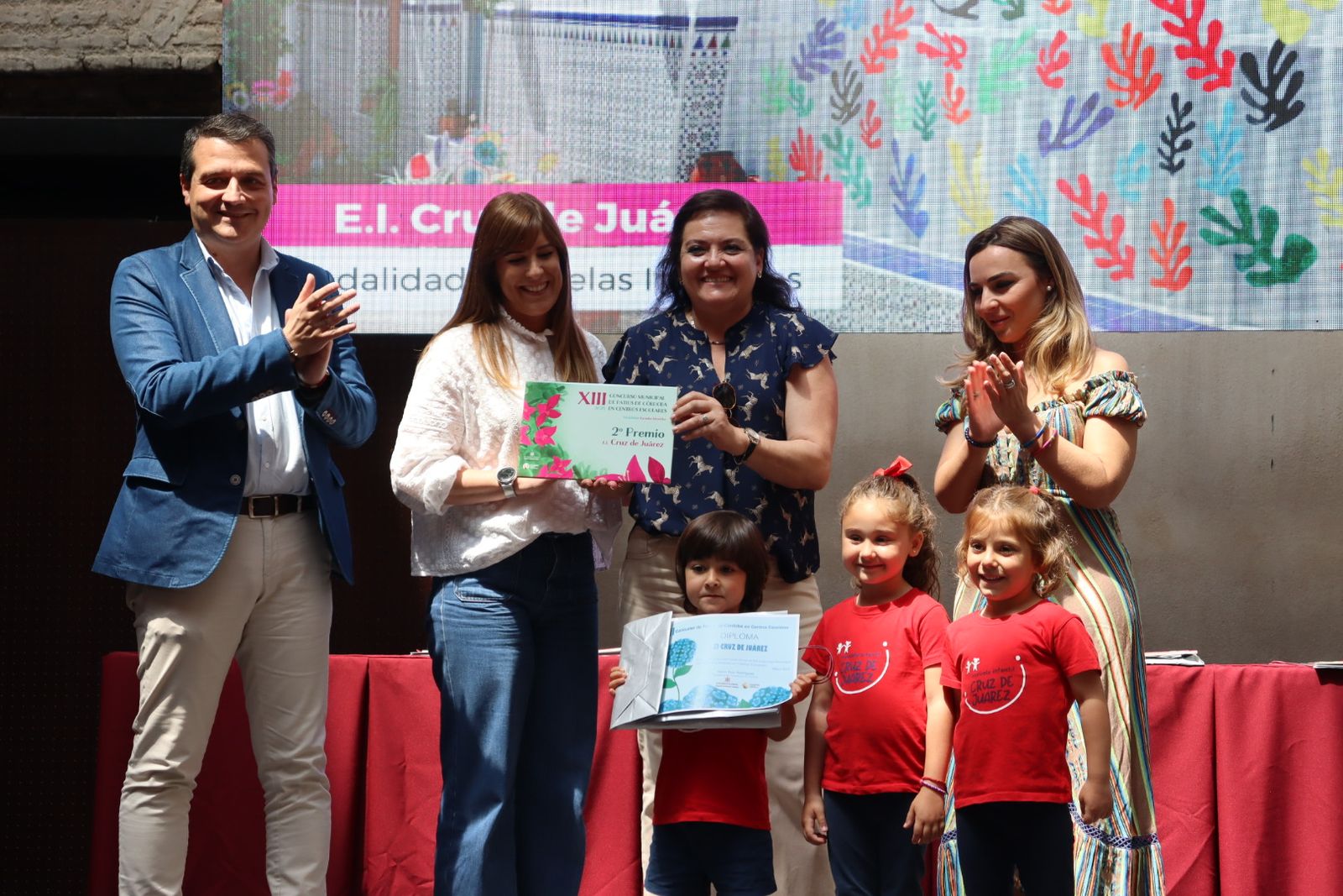 Los patios de colegios e institutos de Córdoba reciben sus premios