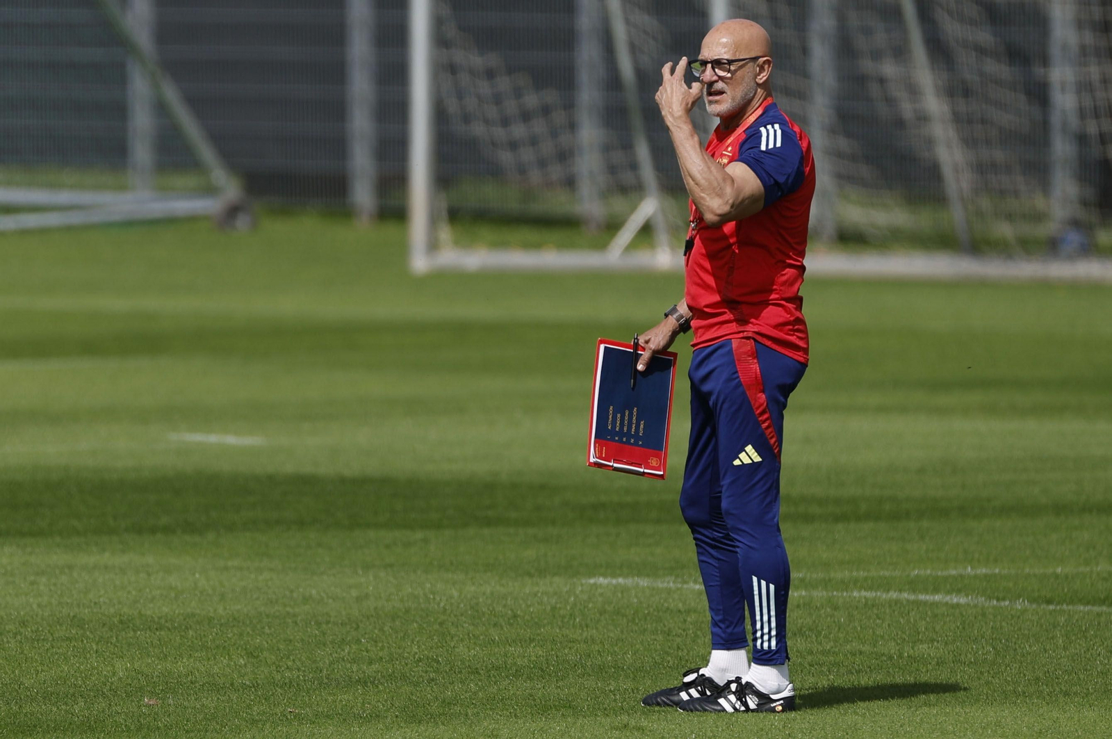 Las fotos de la selección española antes del partido contra Georgia