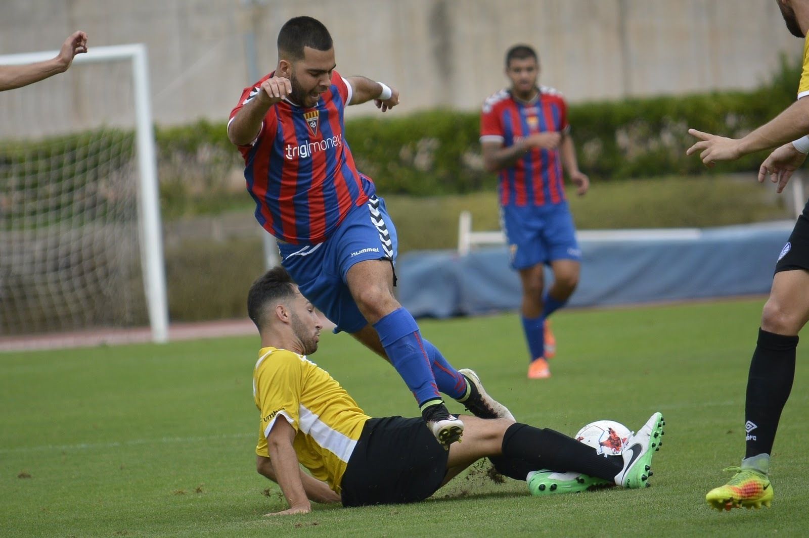 Pipo Rodríguez, en un partido con el Gavá.