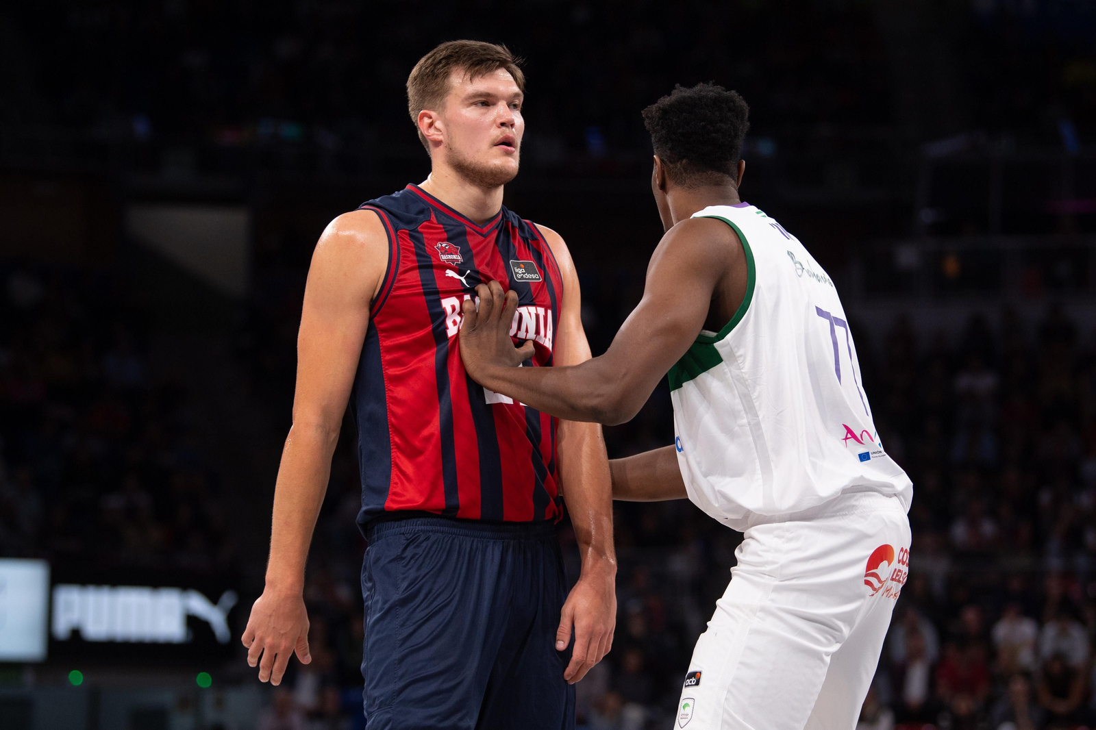 El Baskonia-Unicaja, en fotos