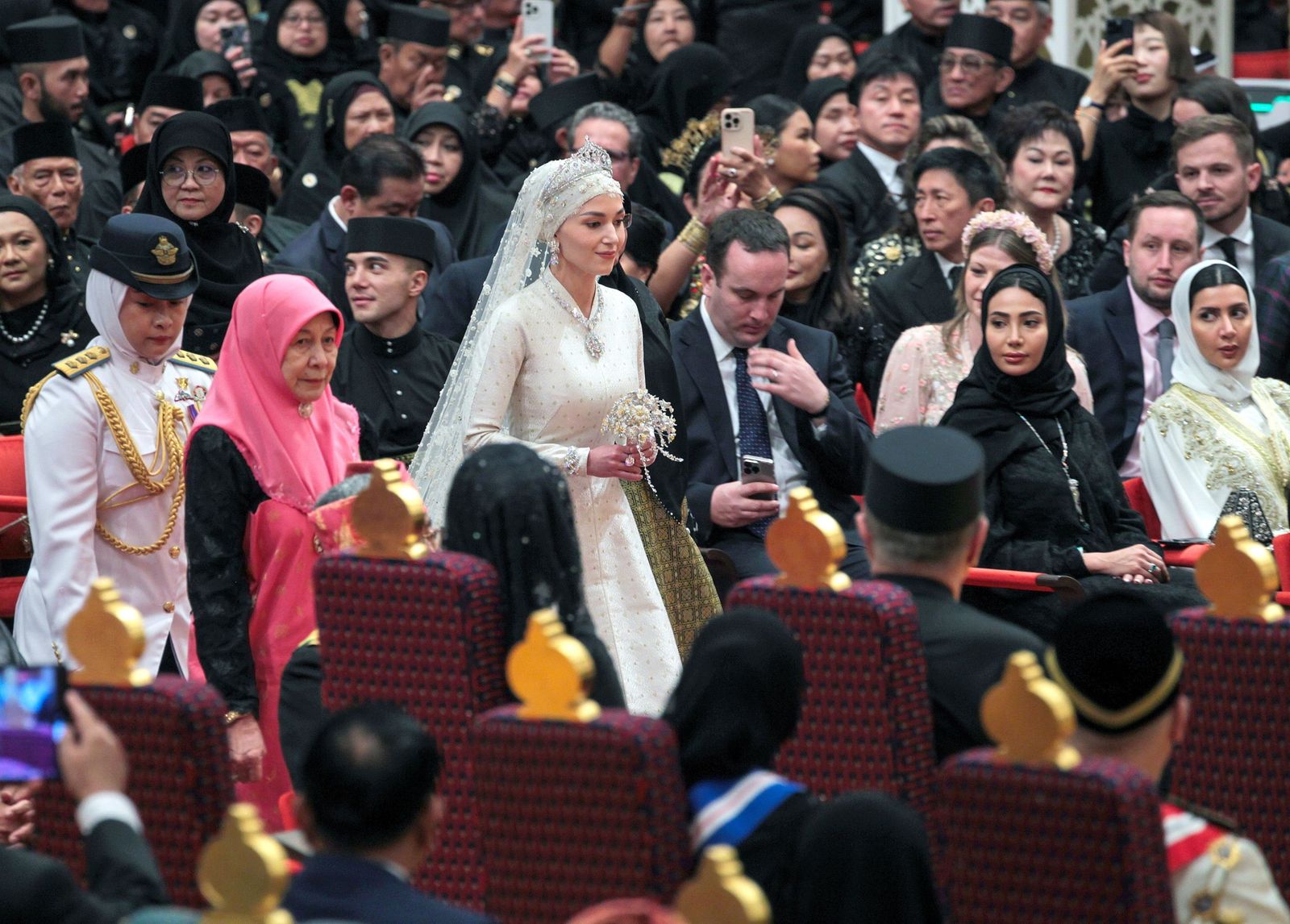 La boda real del sultanato de Brunei en imágenes