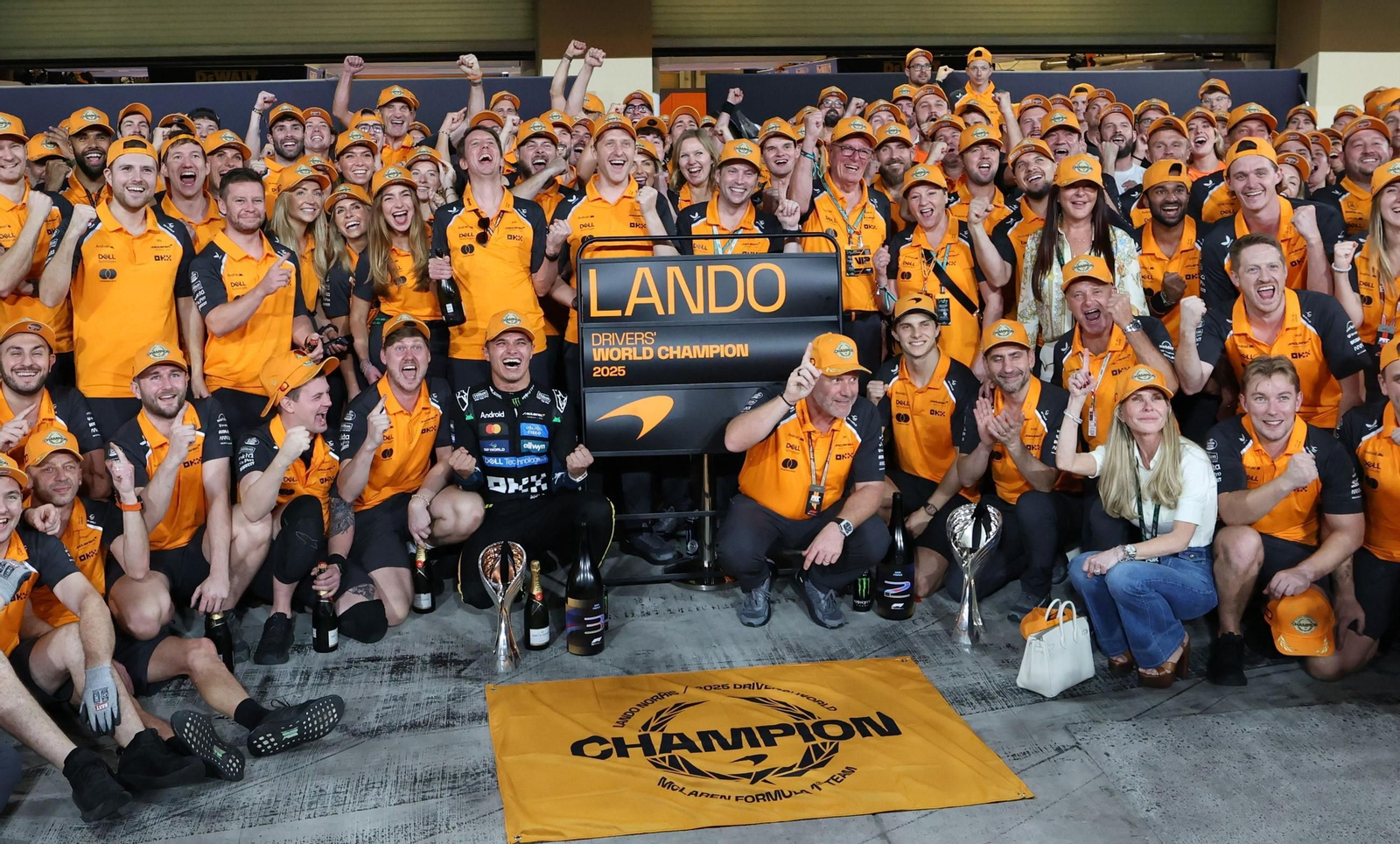 Las fotos del título mundial de Lando Norris en la Fórmula 1