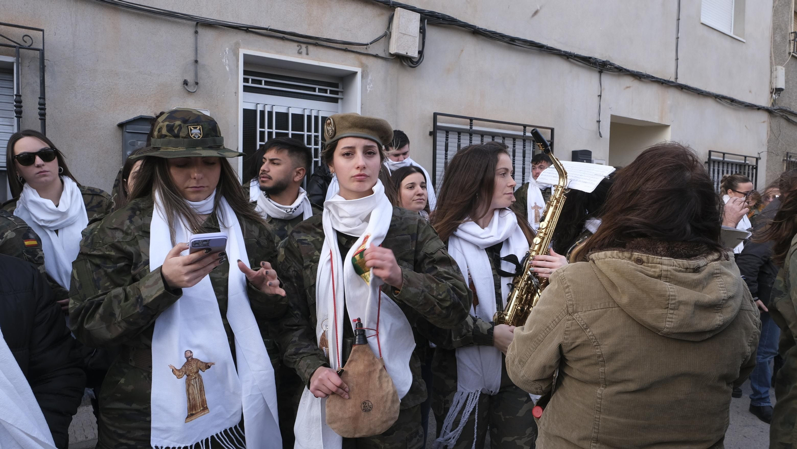 Imágenes de las Fiestas de San Antón y San Cayetano, de Cantoria