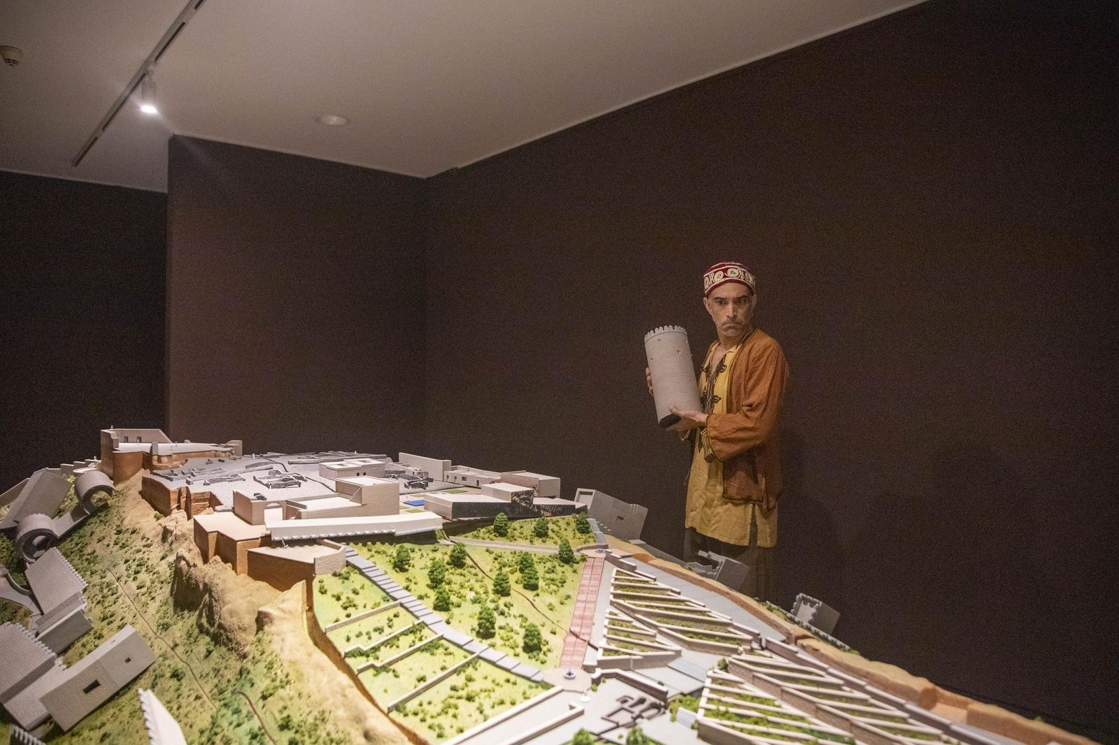 Presentación de la maqueta de la Alcazaba de Almería, en imágenes