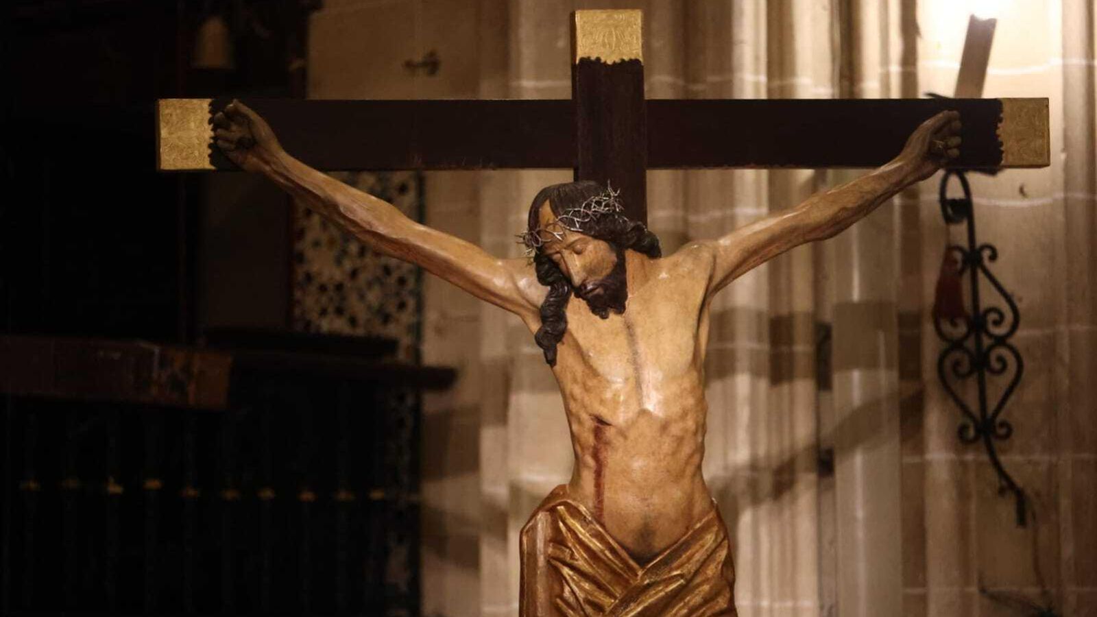 El Cristo, en todo su esplendor.