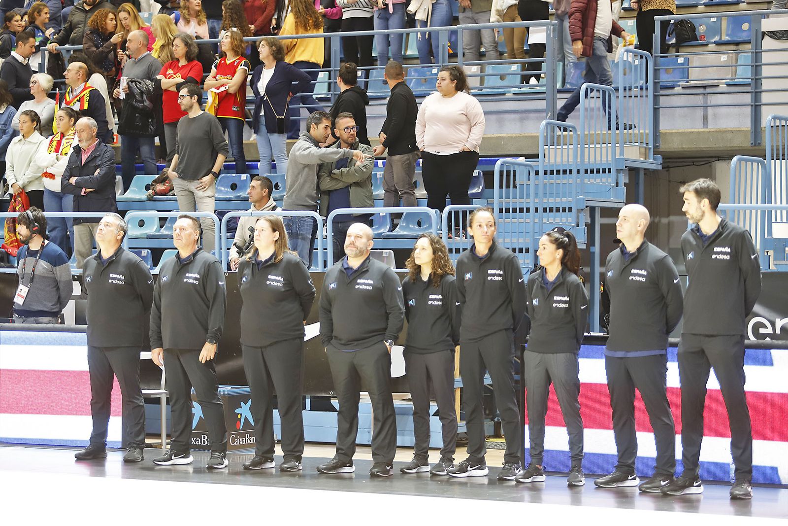 Imágenes del partido de la Selección Española femenina de baloncesto contra Islandia en Huelva