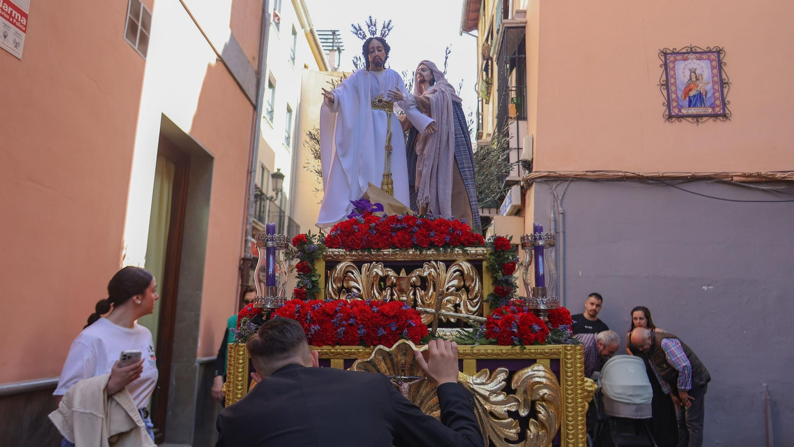 Así vivió Granada la procesión infantil del Colegio de las Mercedarias