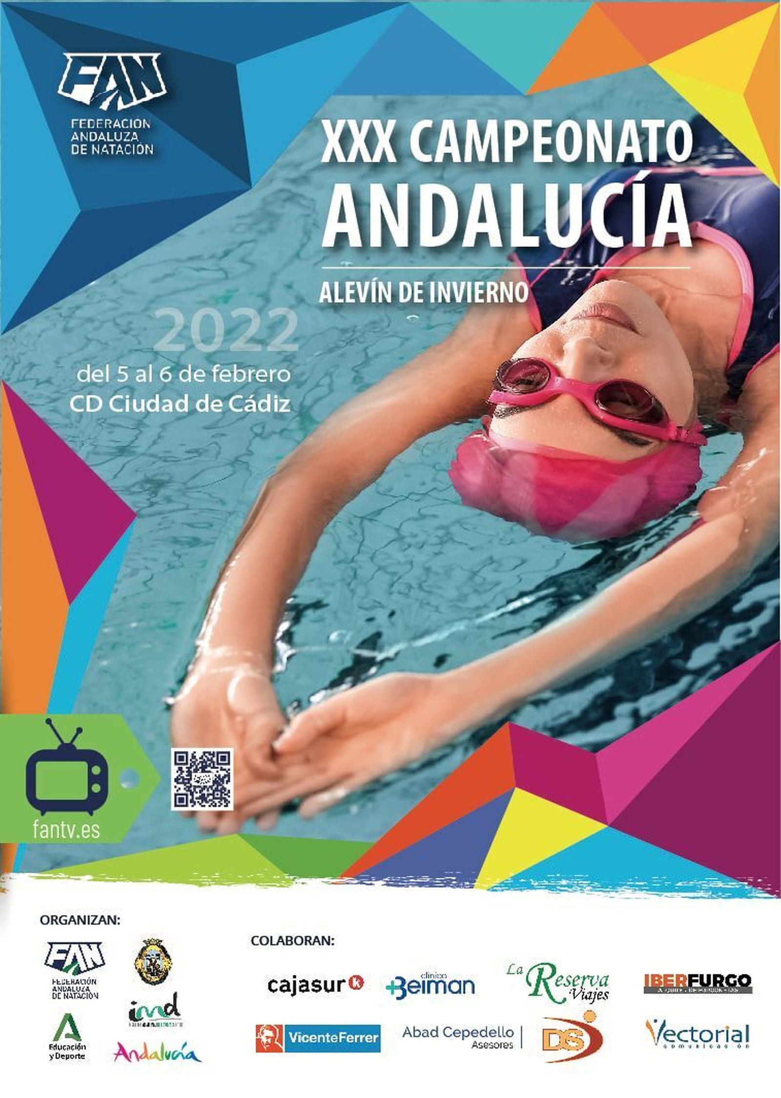 Cartel del Campeonato de Andalucía.