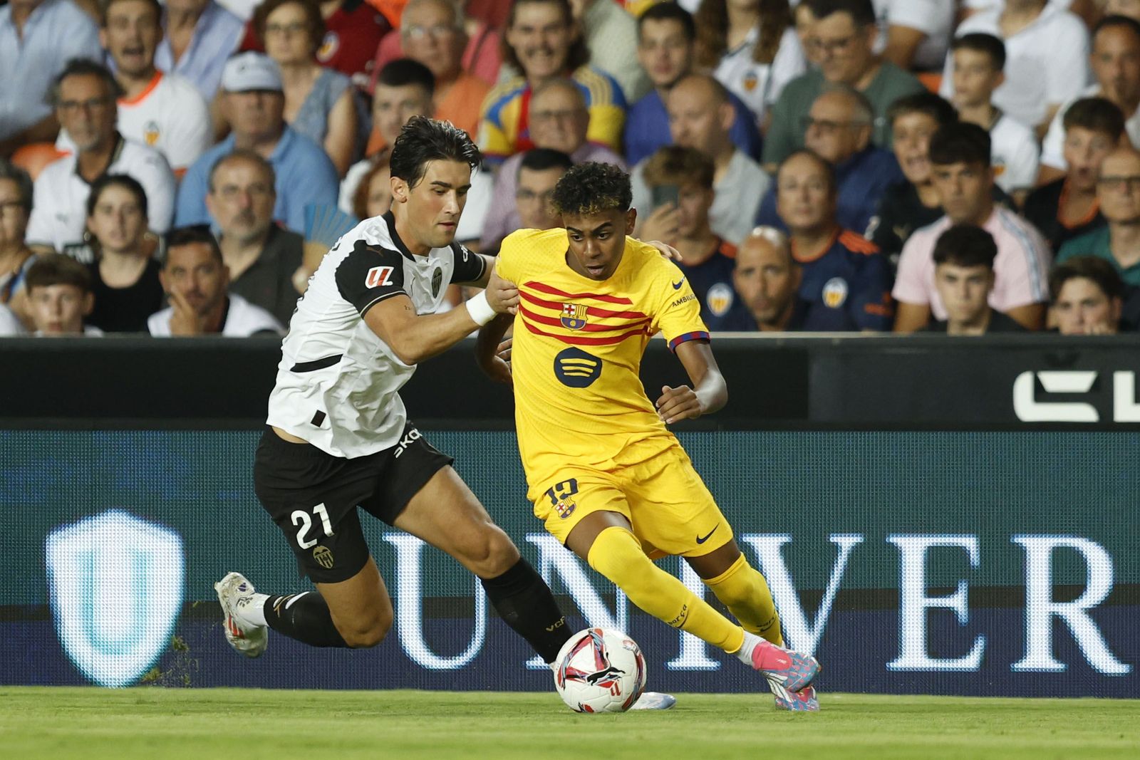 Las imágenes del Valencia - Barcelona