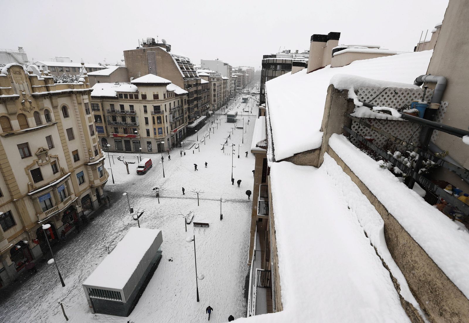 Temporal de frío y nieve en el norte del país