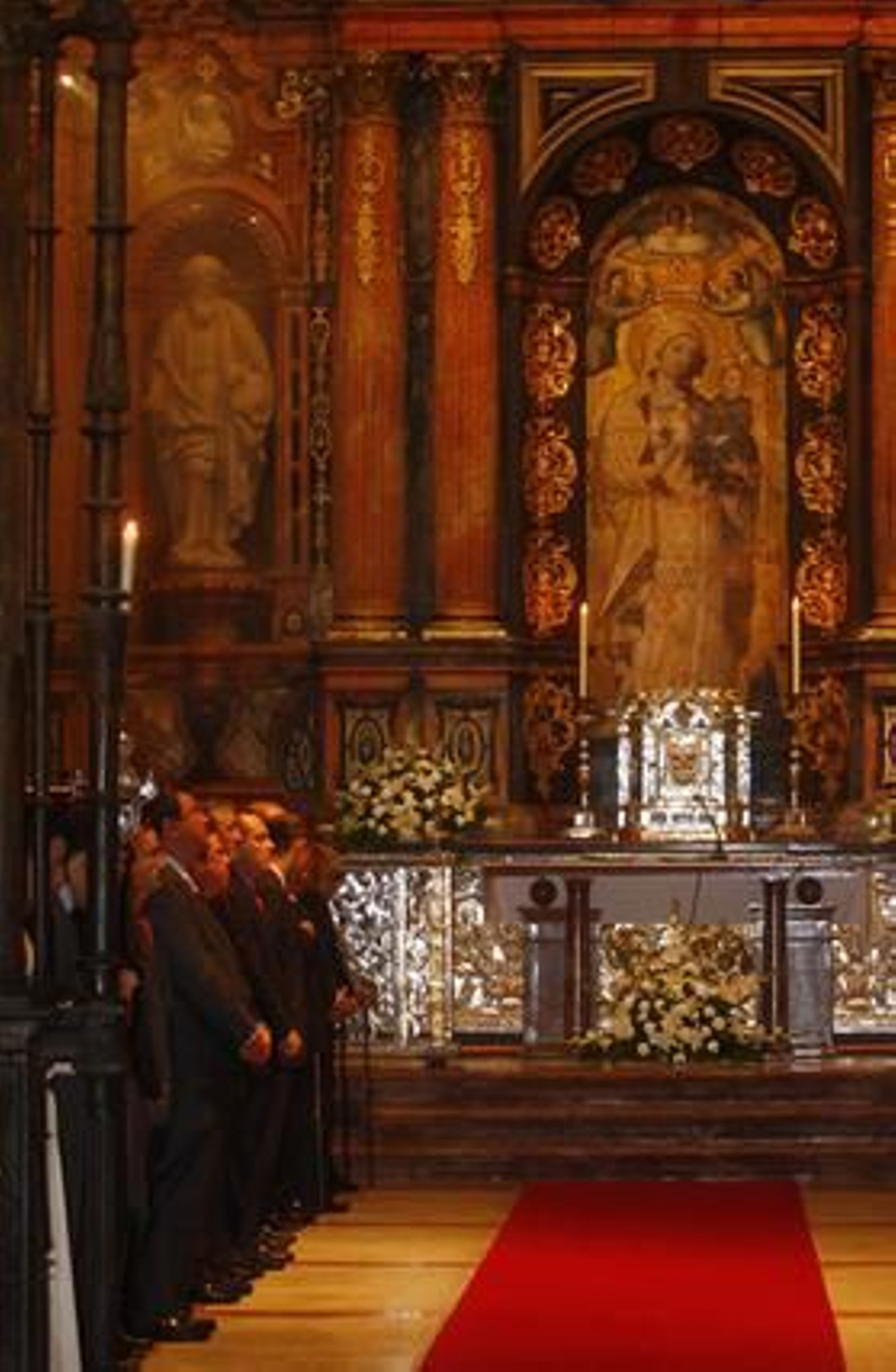 El Día de la Hispanidad se celebra en Sevilla rindiendo homenaje a Cristobal Colón.

Foto: Belén Vargas