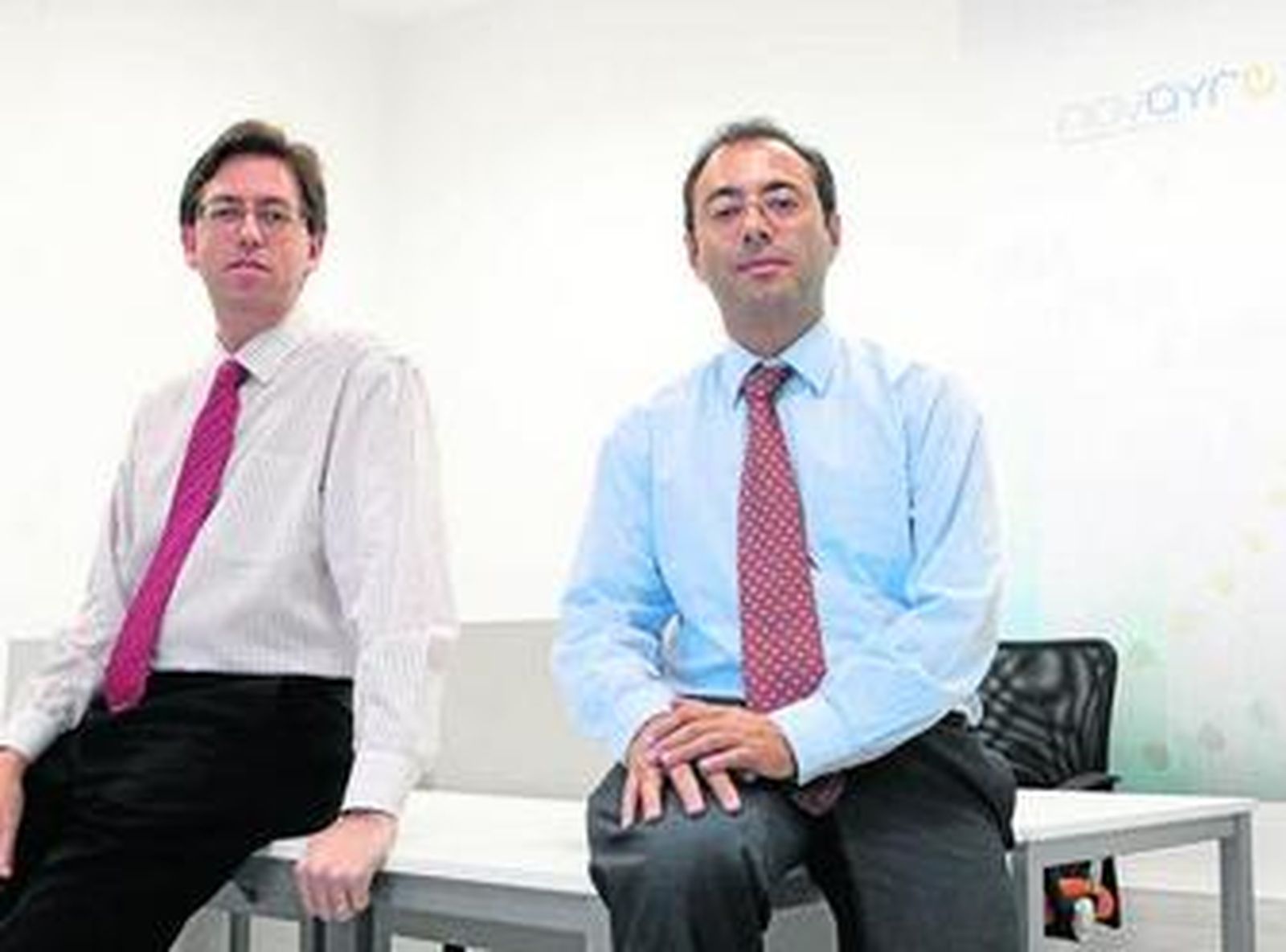 Juan Manuel Reina y Víctor Ayllón, director de Tecnología y director gerente de Novayre.