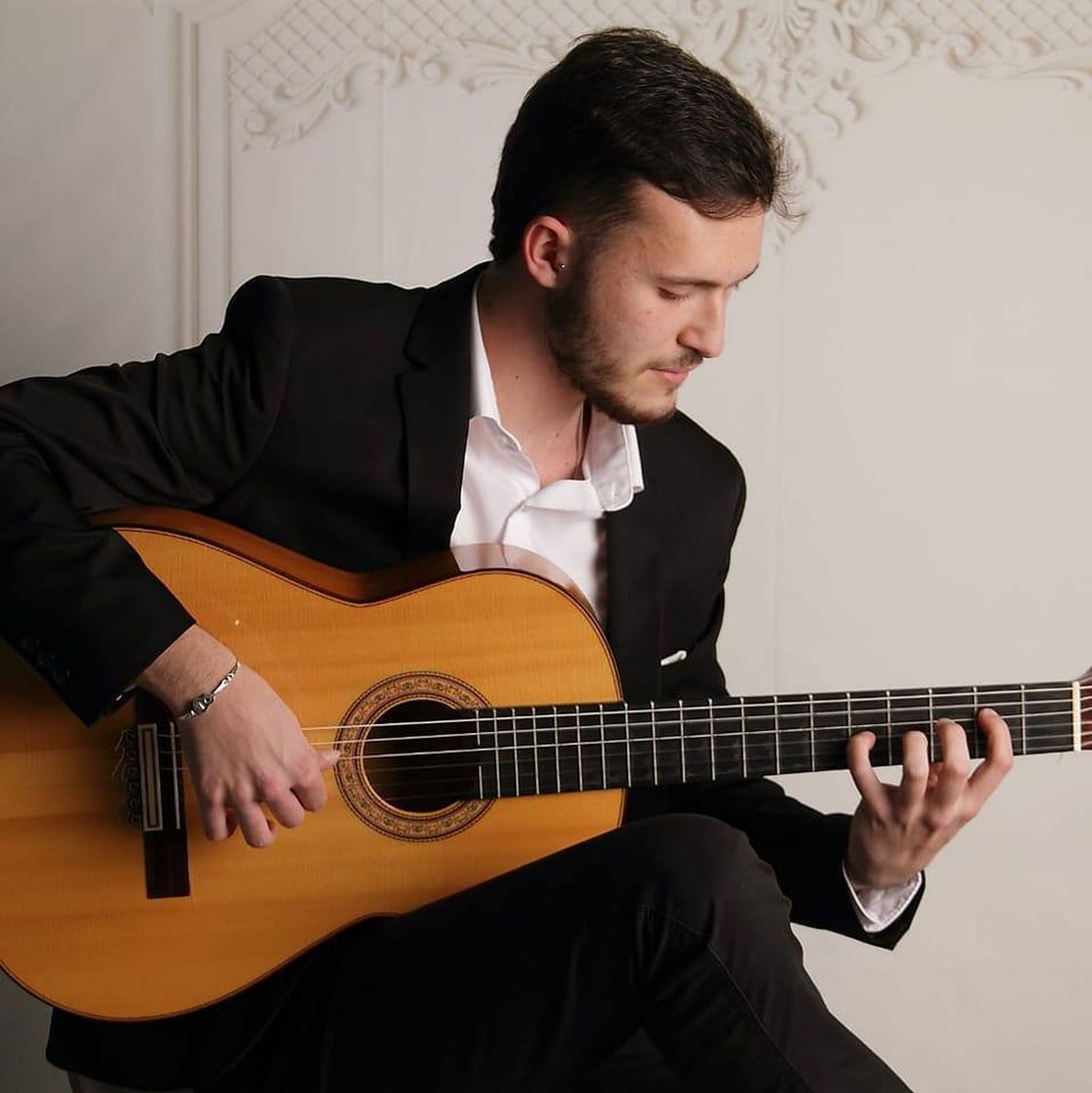 El guitarrista de Puerto Real, Pablo Heredia.