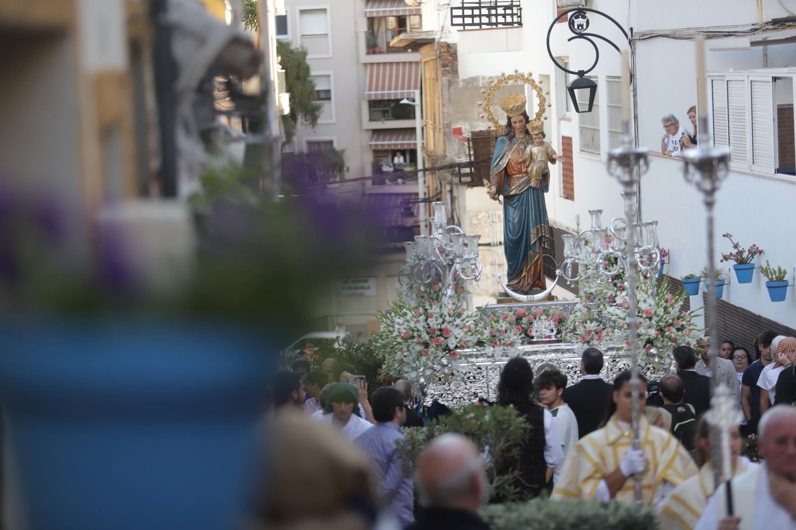 Fotos de la procesión de María Auxiliadora en Algeciras