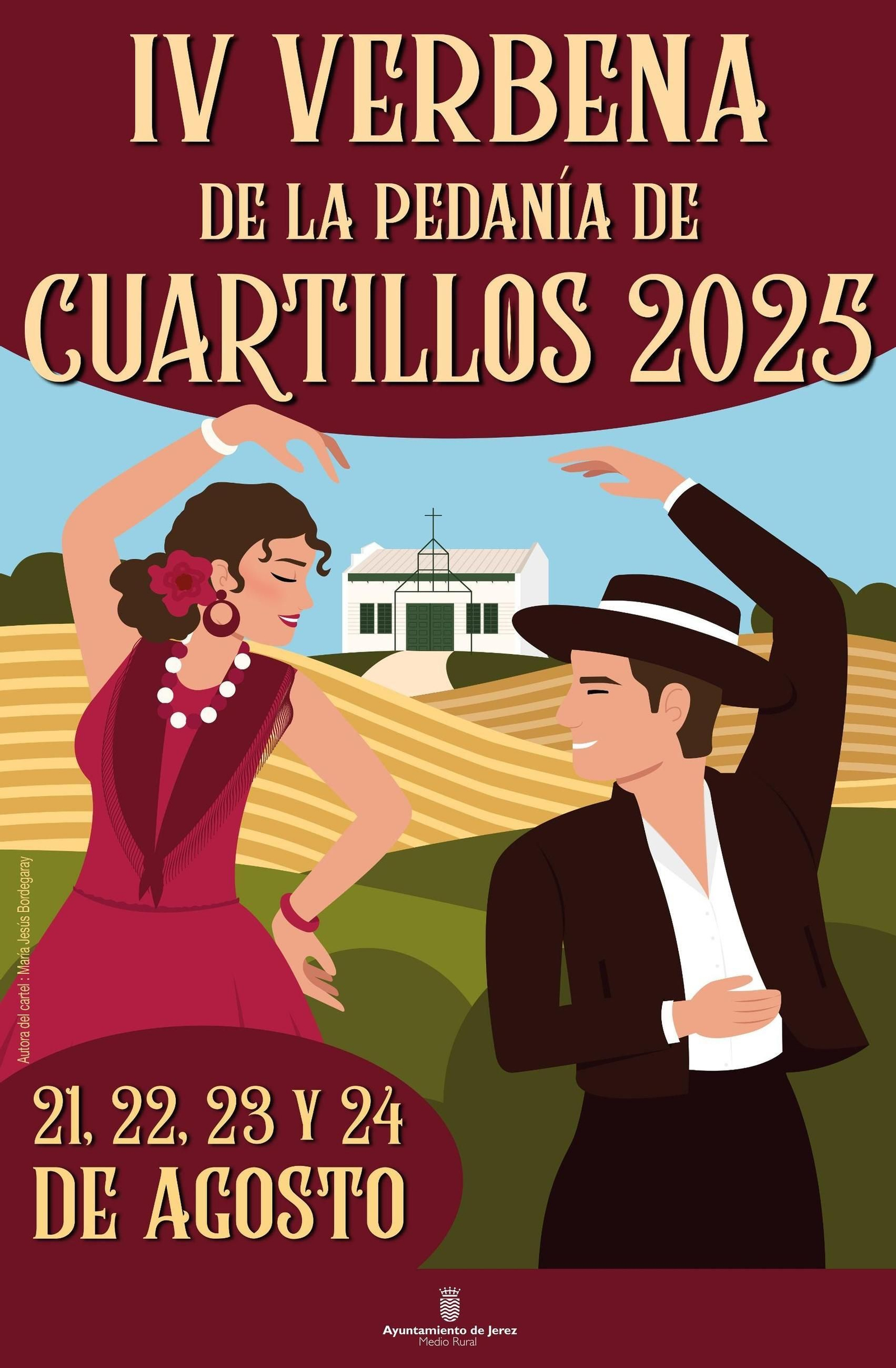 Cartel de la IV Verbena de Cuartillos 2025