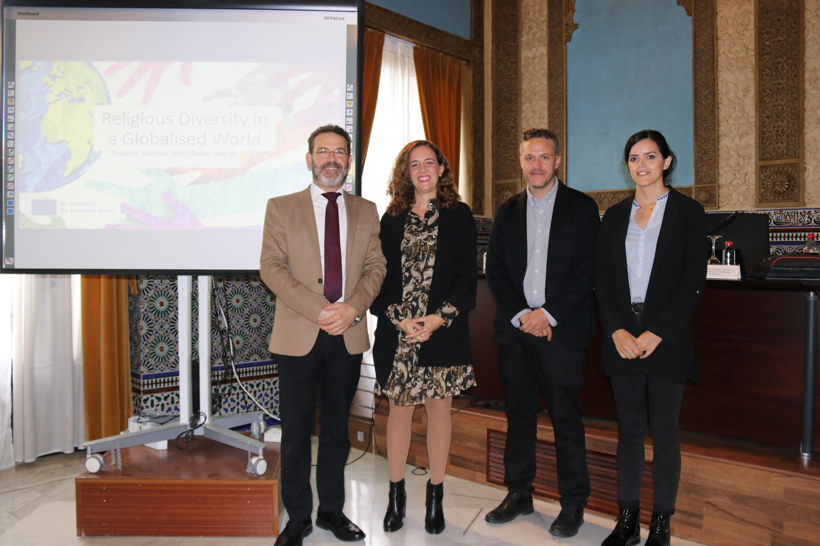 Presentación en el Rectorado del Máster Erasmus Mundus Red Global.