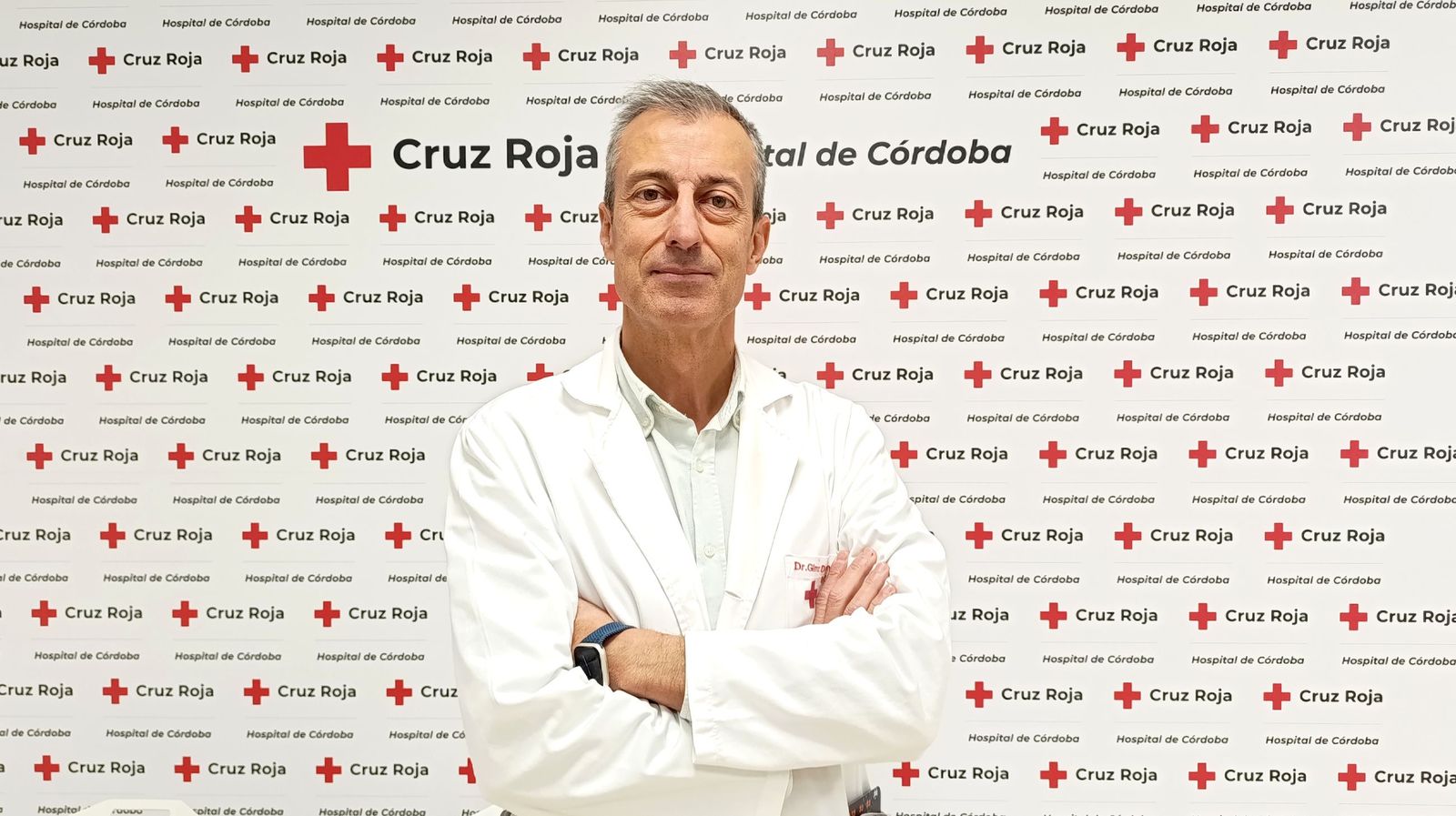 Rafael Giménez Domenech, nuevo director médico del Hospital Cruz Roja de Córdoba.