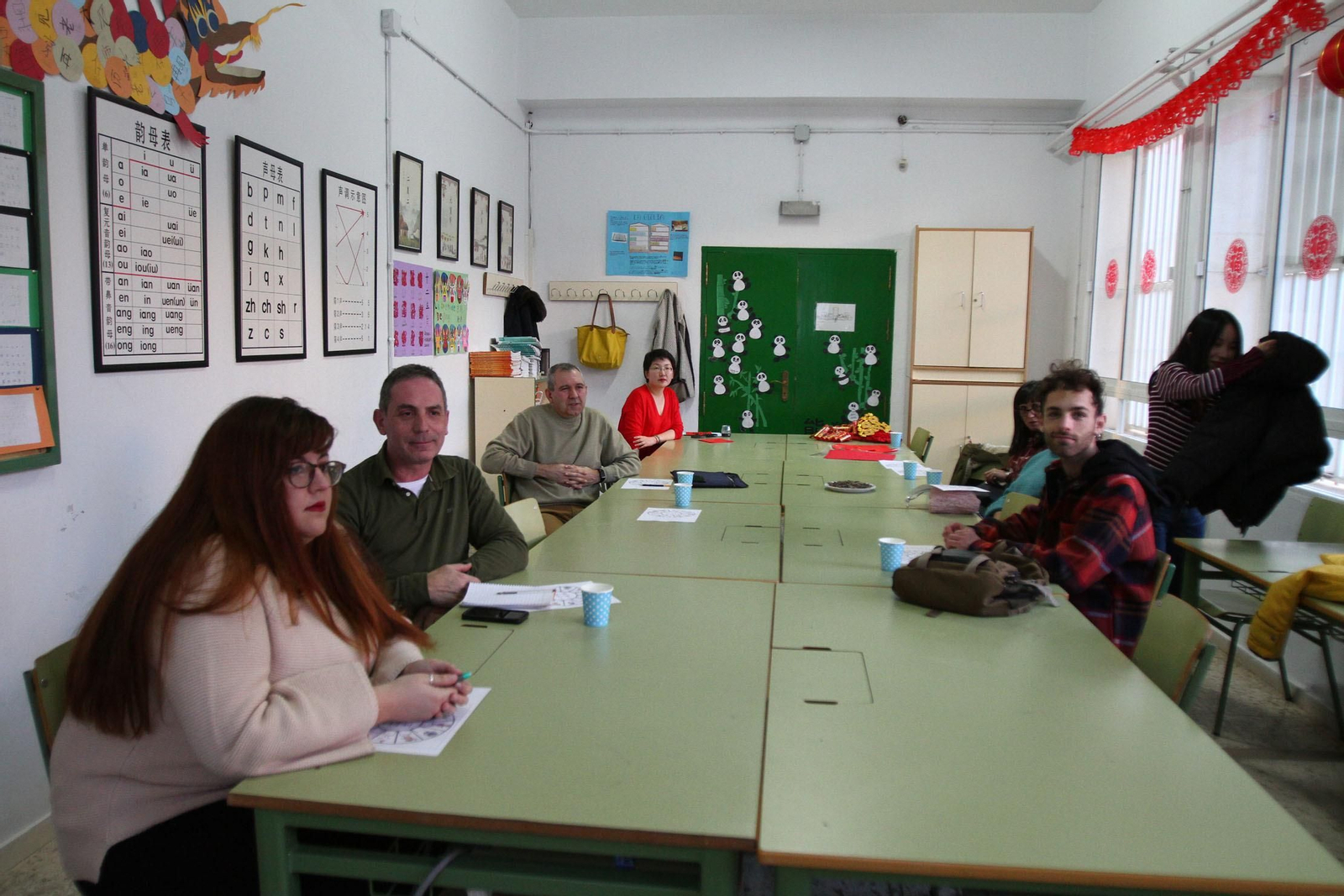 Celebración Año Nuevo chino en el IES Diego de Guzmán.