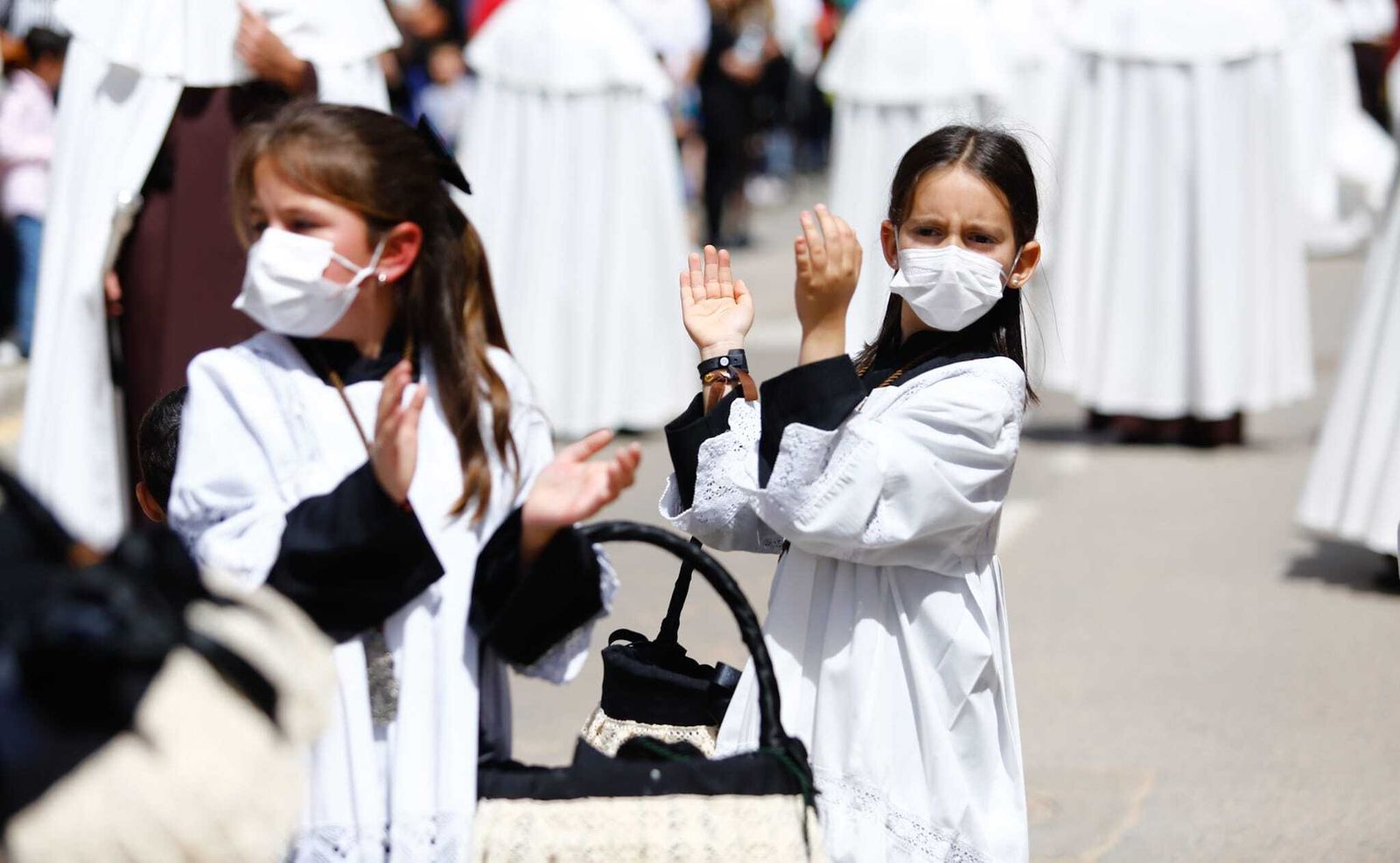 Las fotos de Humildad y Paciencia en su procesión del Domingo de Ramos