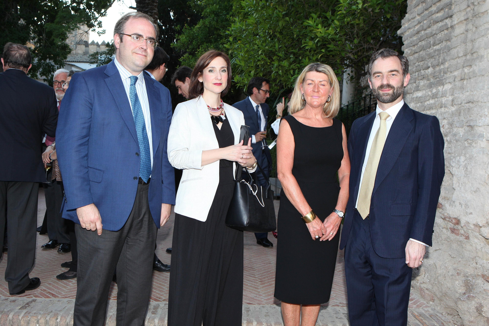 Carlos Navarro, Carmen González, Pauline Bullen y Luis Rey Goñi.