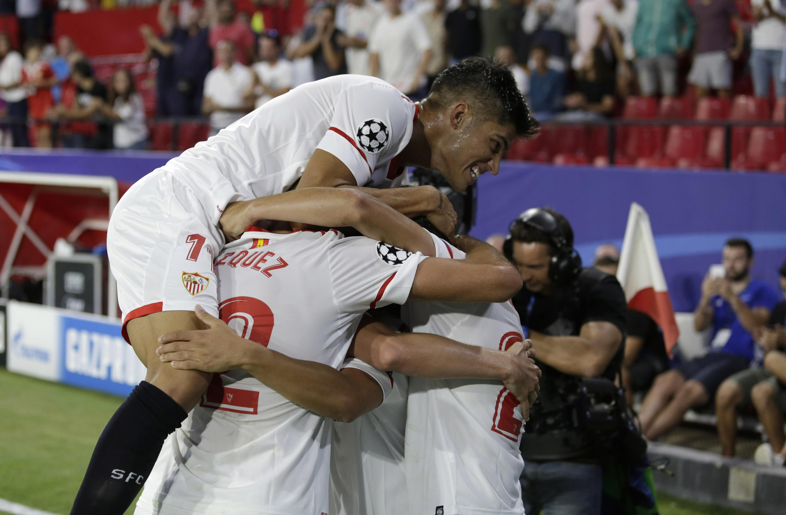 Las imágenes del Sevilla-Maribor