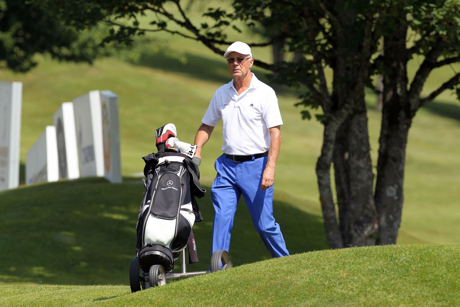 Las fotos de Beckenbauer, la elegancia del fútbol