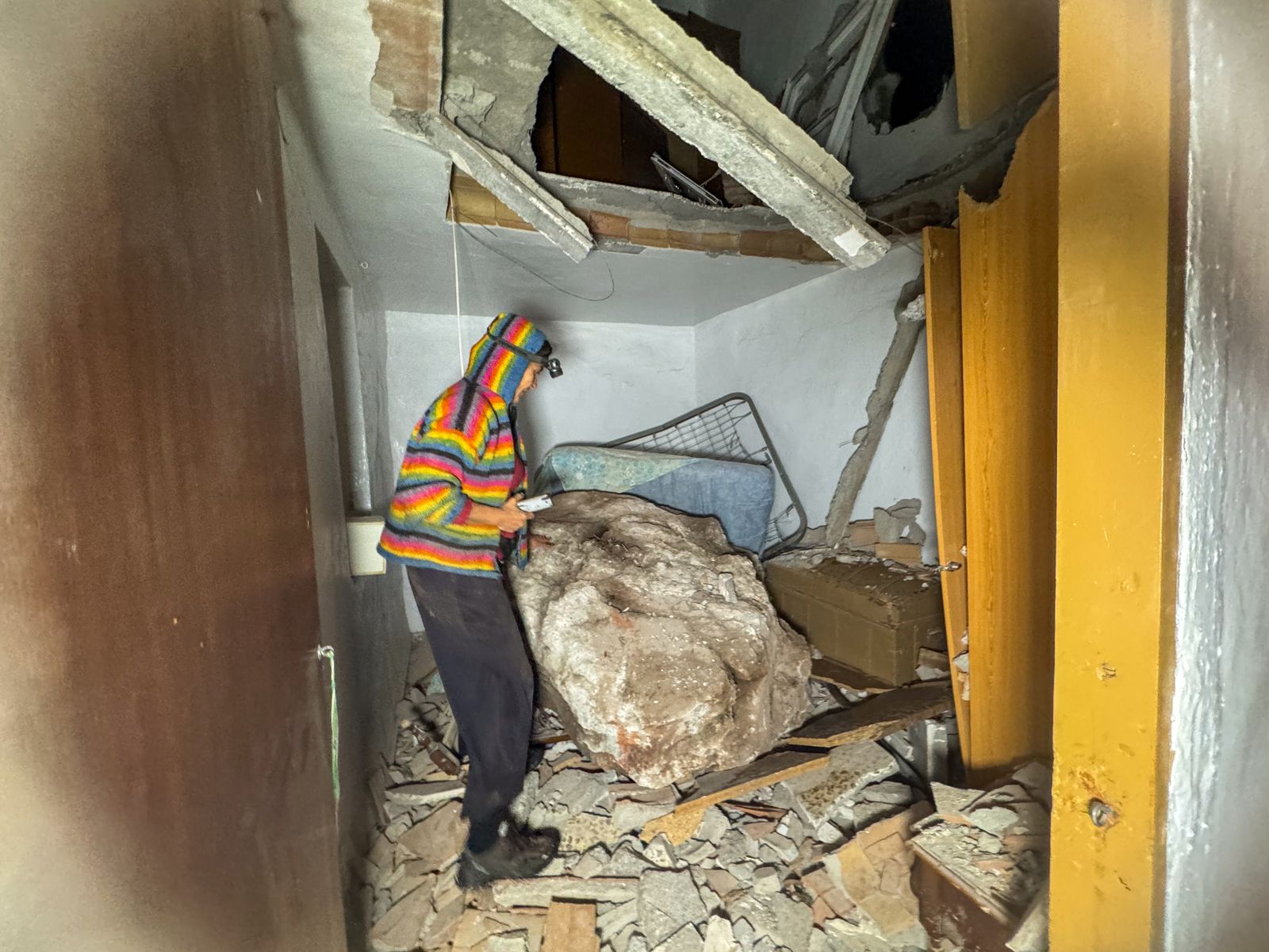 Las imágenes de Lújar tras el desprendimiento