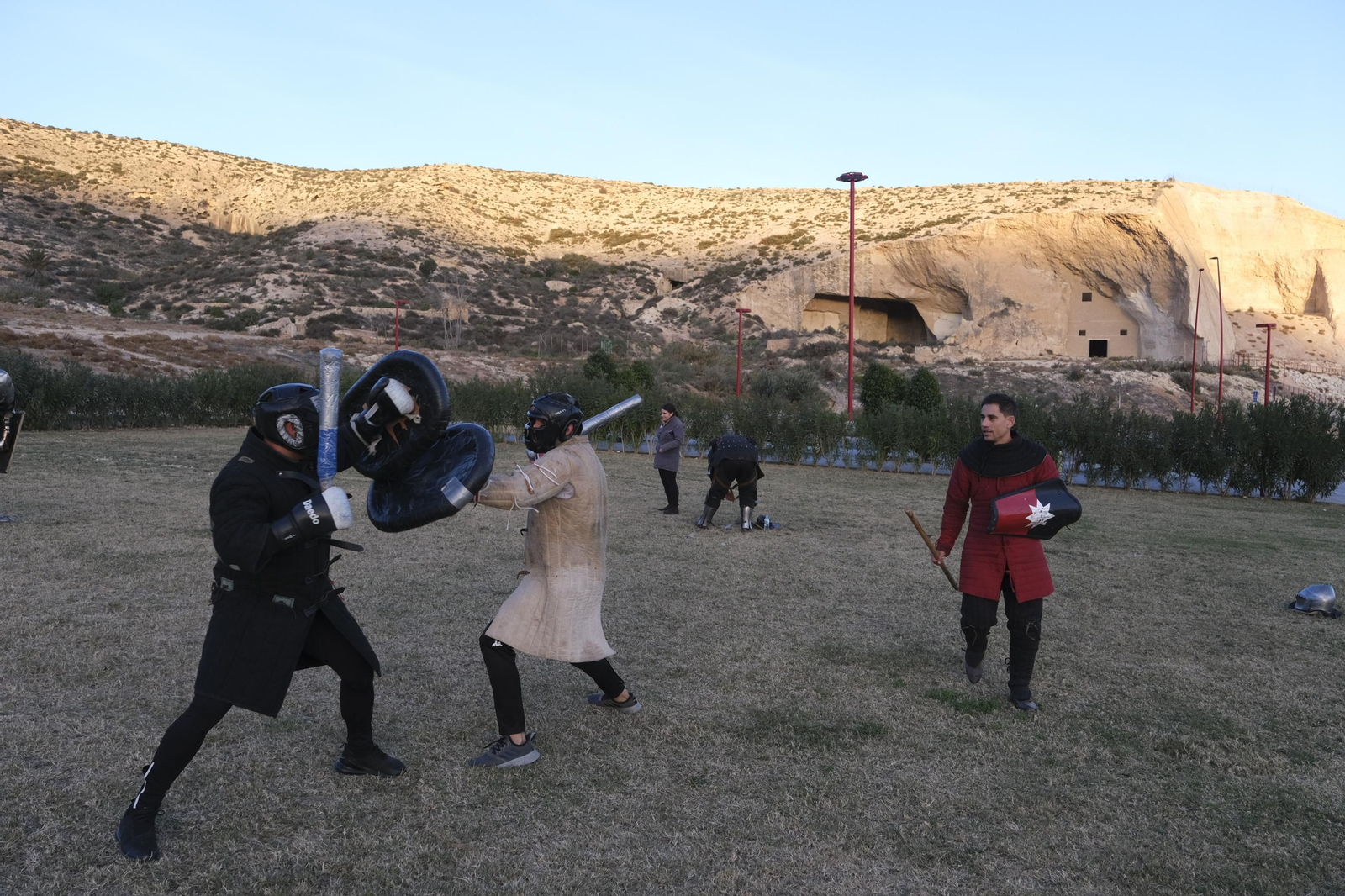 Fotogalería de los combates medievales en Almería