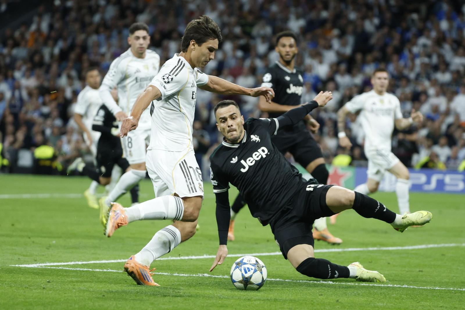 Las fotos del Real Madrid-Juventus