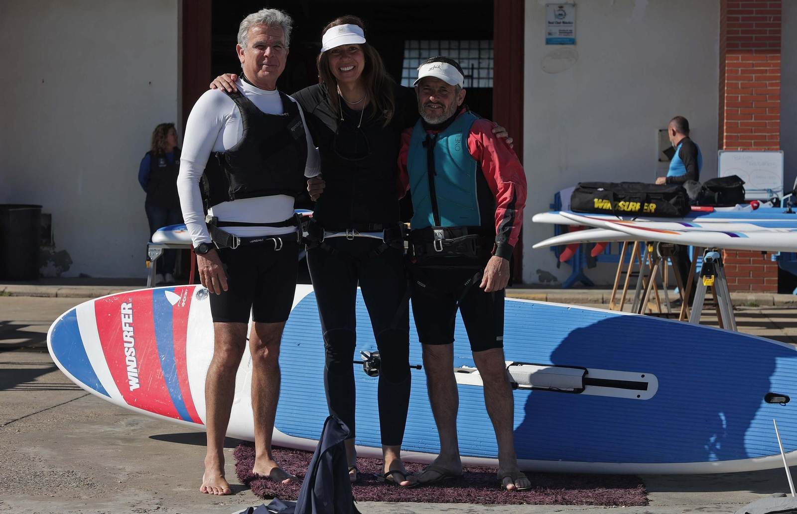 Fotos de la segunda jornada de la Copa de Andalucía de la clase windsurfer en La Línea