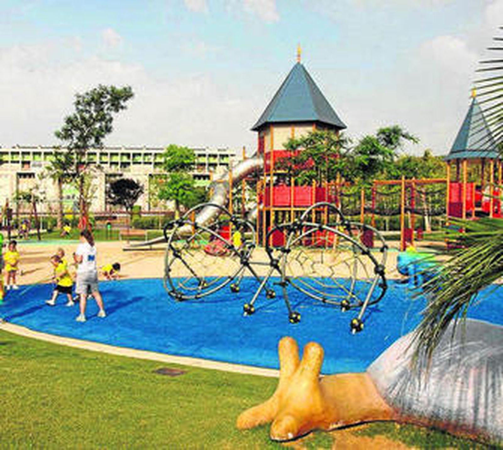 Parque de la Alegría, en Ciudad Jardín.