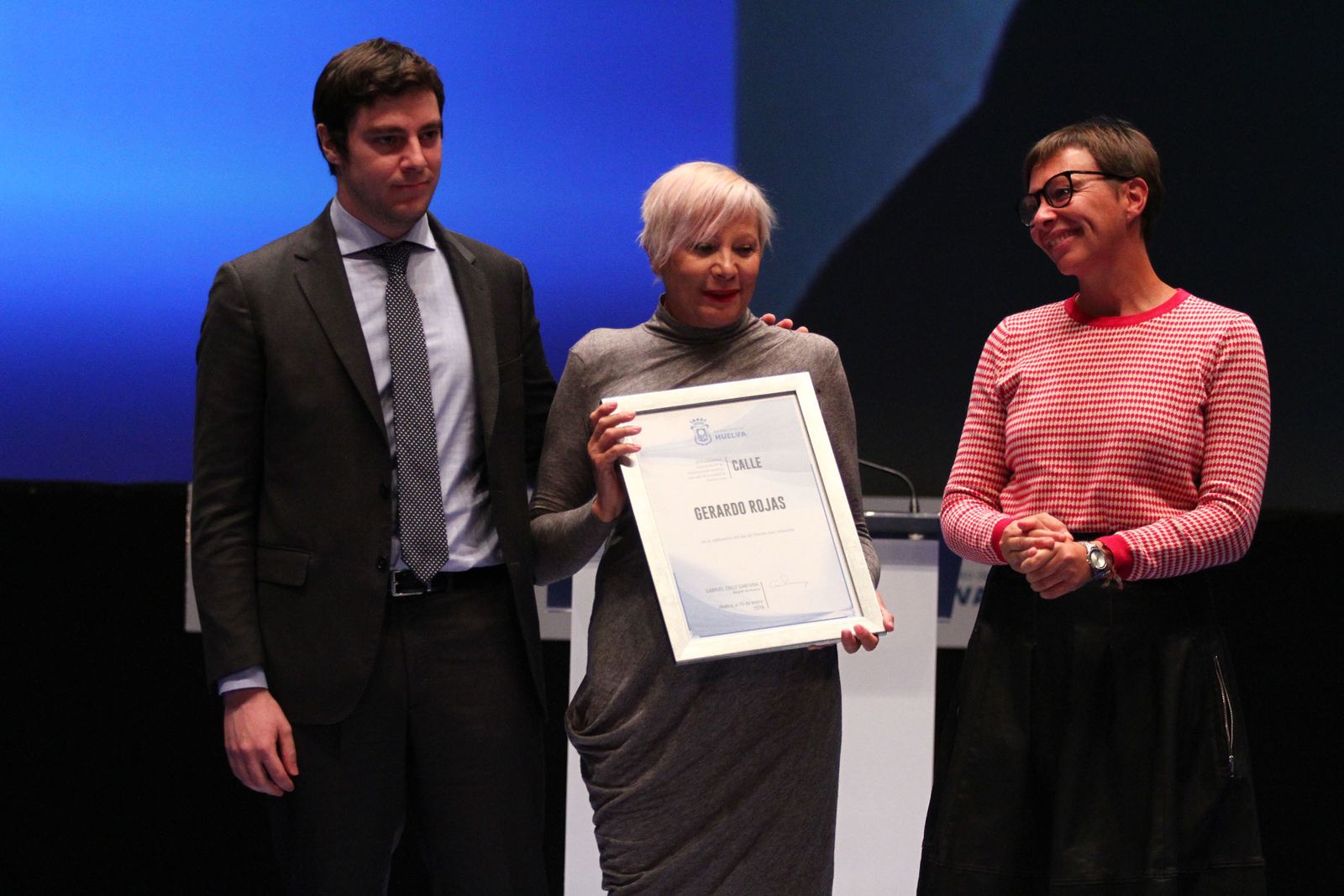 Imágenes de la entrega de las medallas de Huelva