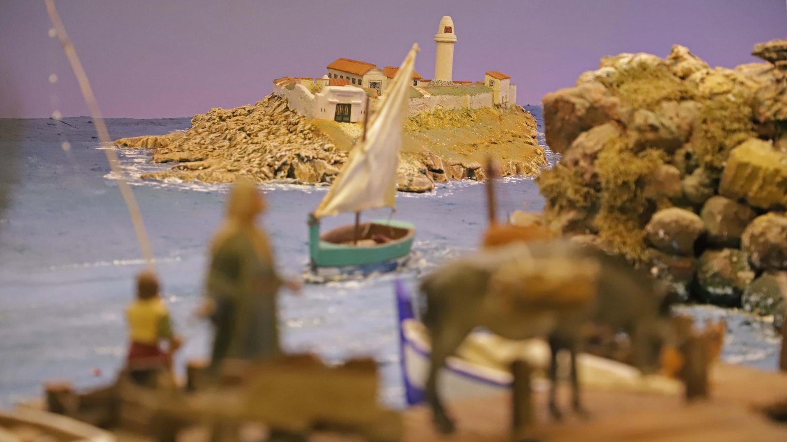 Fotos del Belén del Hotel Garrido en Algeciras